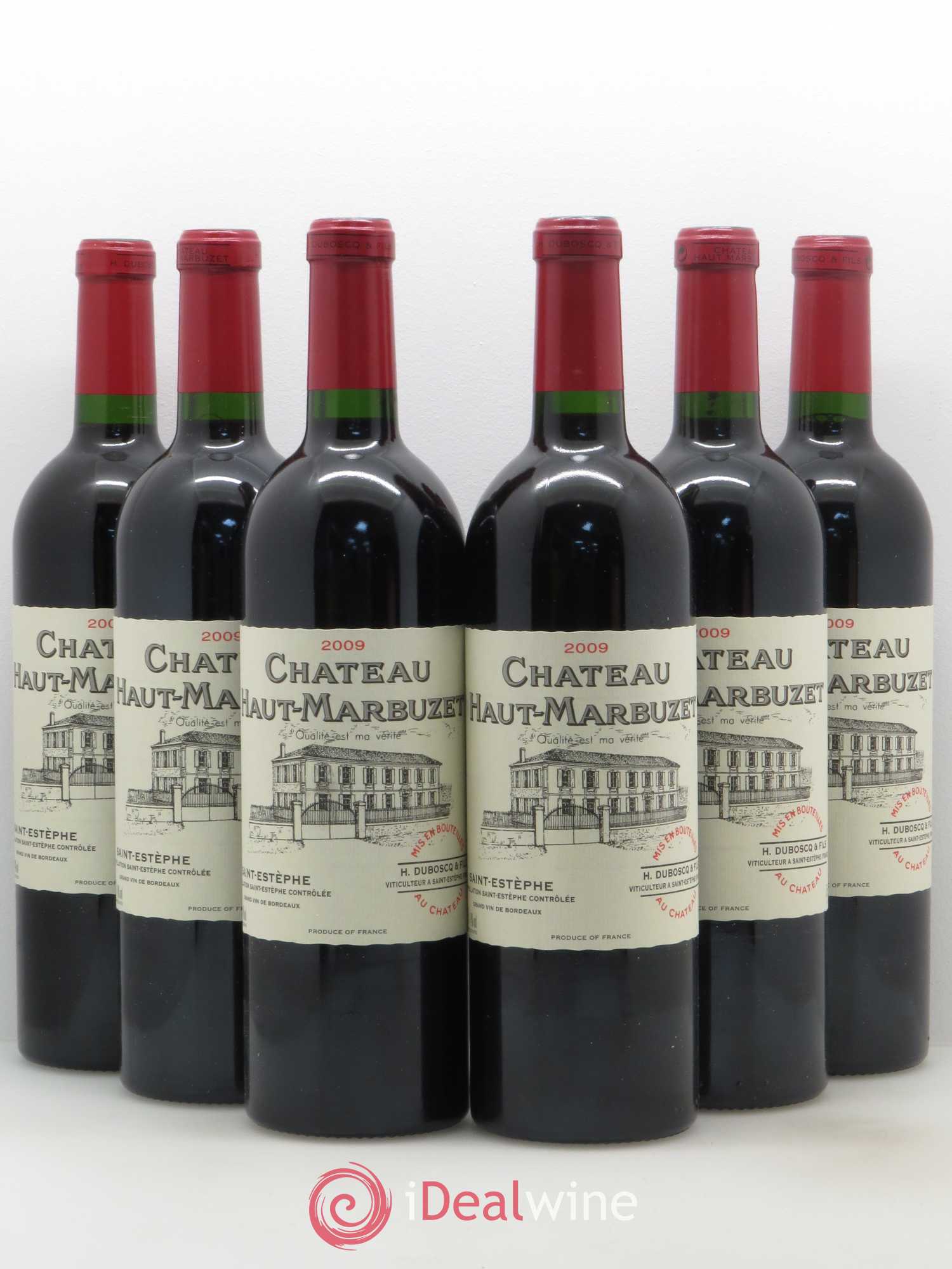 Château Haut Marbuzet 2009 - Lot de 6 bouteilles - 0