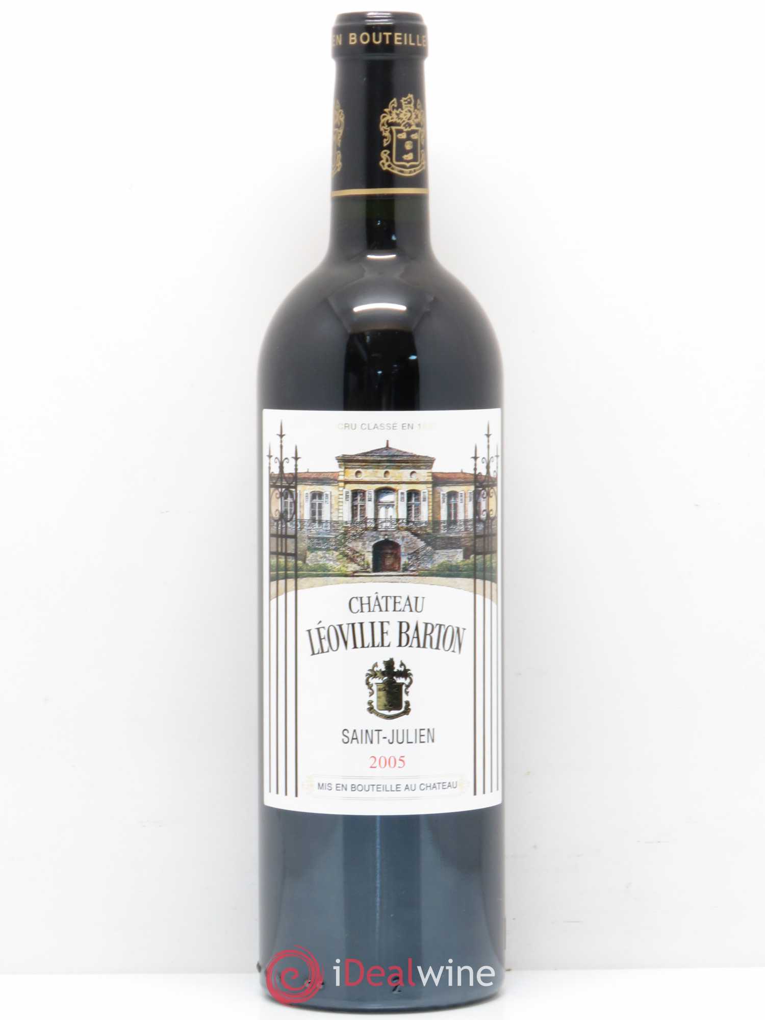 Château Léoville Barton 2ème Grand Cru Classé 2005 - Lot de 1 bouteille - 0