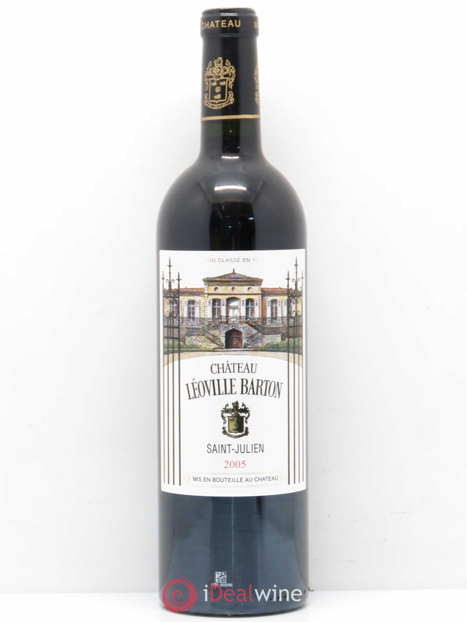 Château Léoville Barton 2ème Grand Cru Classé 2005 - Lot de 1 bouteille - 0