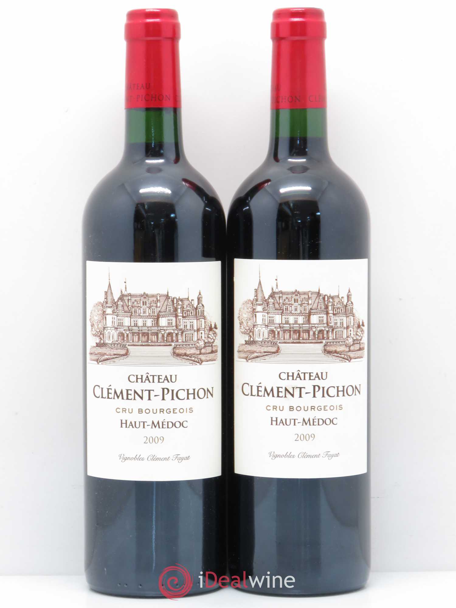 Château Clément-Pichon Cru Bourgeois 2009 - Lot de 2 bouteilles - 0