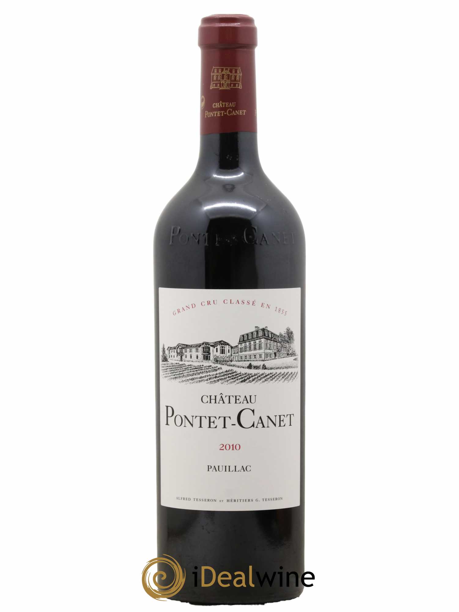 Château Pontet Canet 5ème Grand Cru Classé 2010 - Lot de 1 bouteille - 0