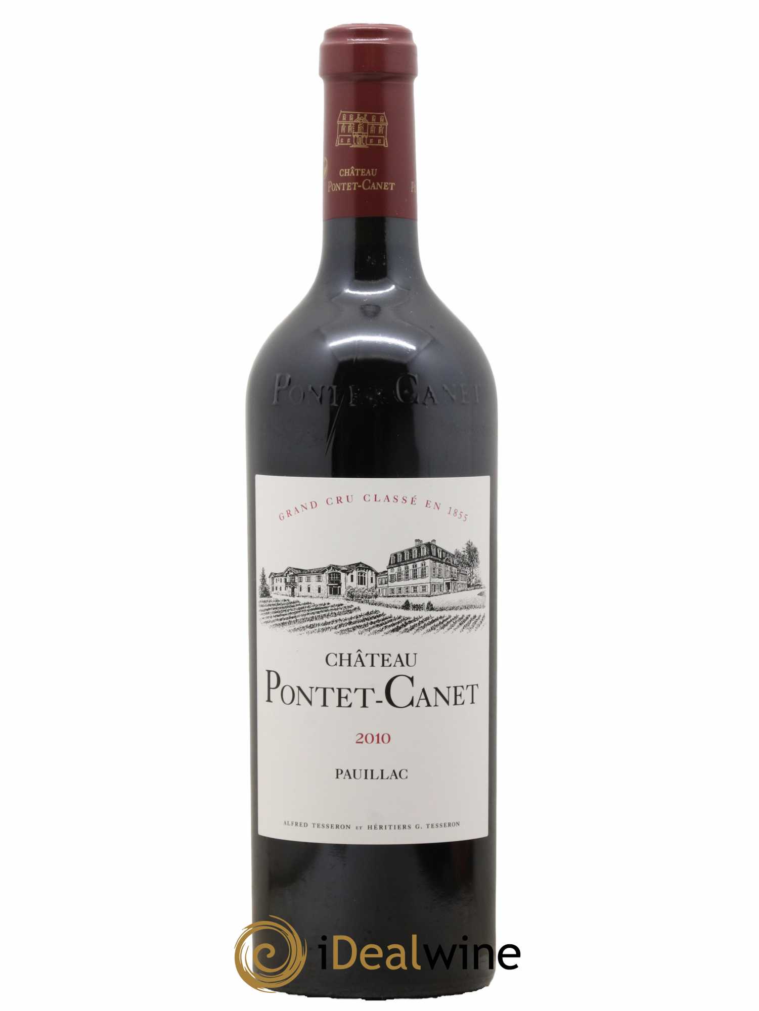 Château Pontet Canet 5ème Grand Cru Classé 2010 - Lot de 1 bouteille - 0