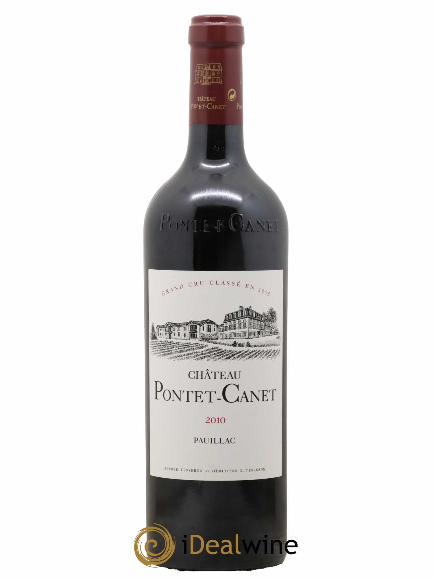 Château Pontet Canet 5ème Grand Cru Classé 2010 - Lot de 1 bouteille - 0