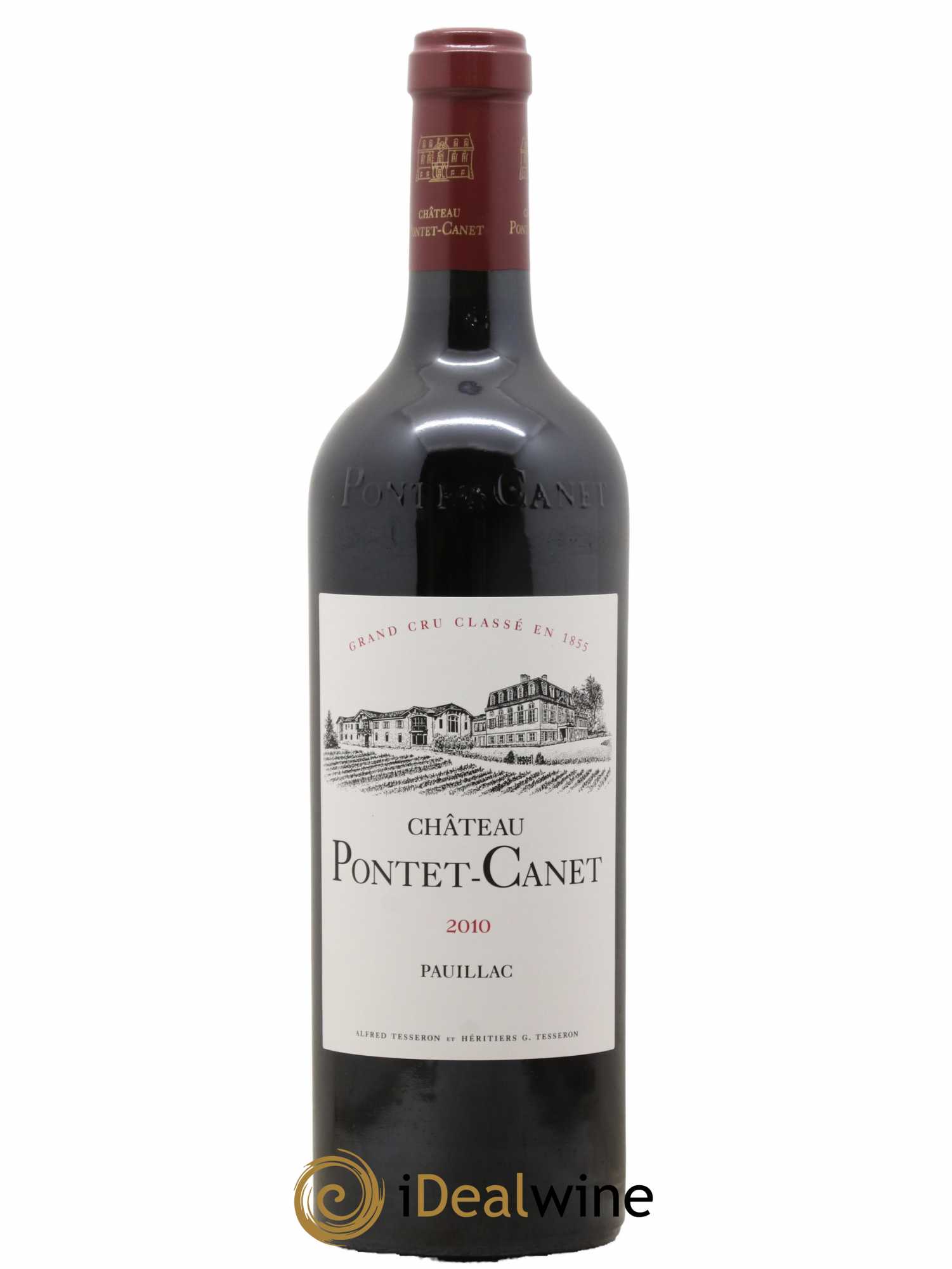Château Pontet Canet 5ème Grand Cru Classé 2010 - Lot de 1 bouteille - 0