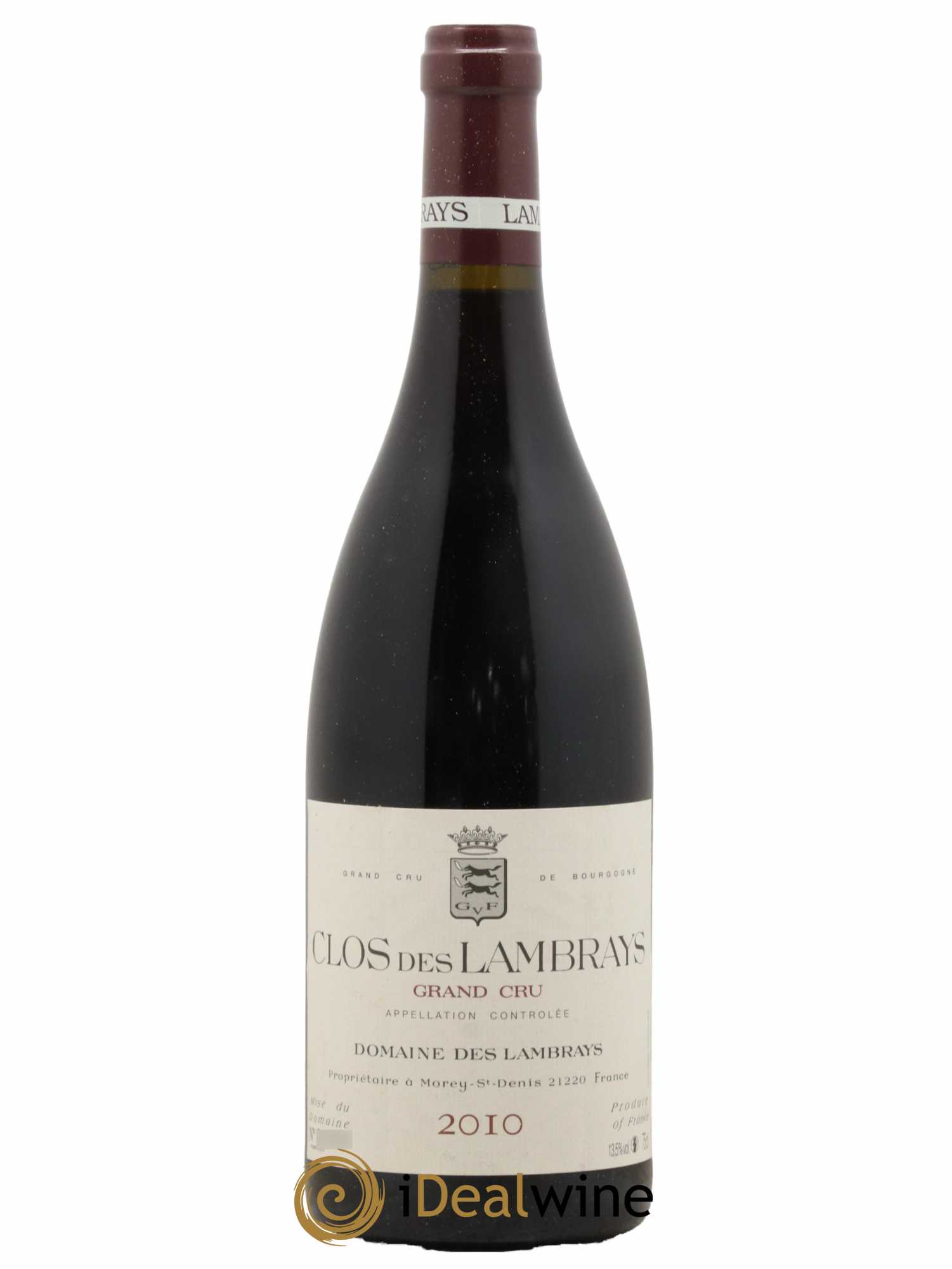 Clos des Lambrays Grand Cru Domaine des Lambrays 2010 - Lot de 1 bouteille - 0