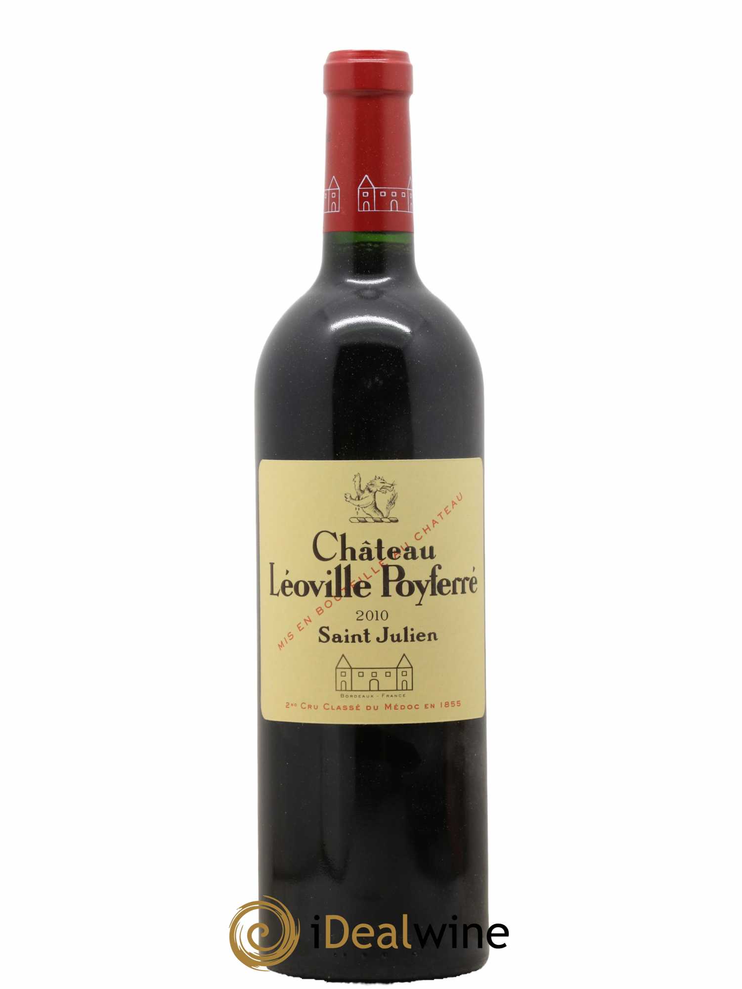Château Léoville Poyferré 2ème Grand Cru Classé 2010 - Lot de 1 bouteille - 0
