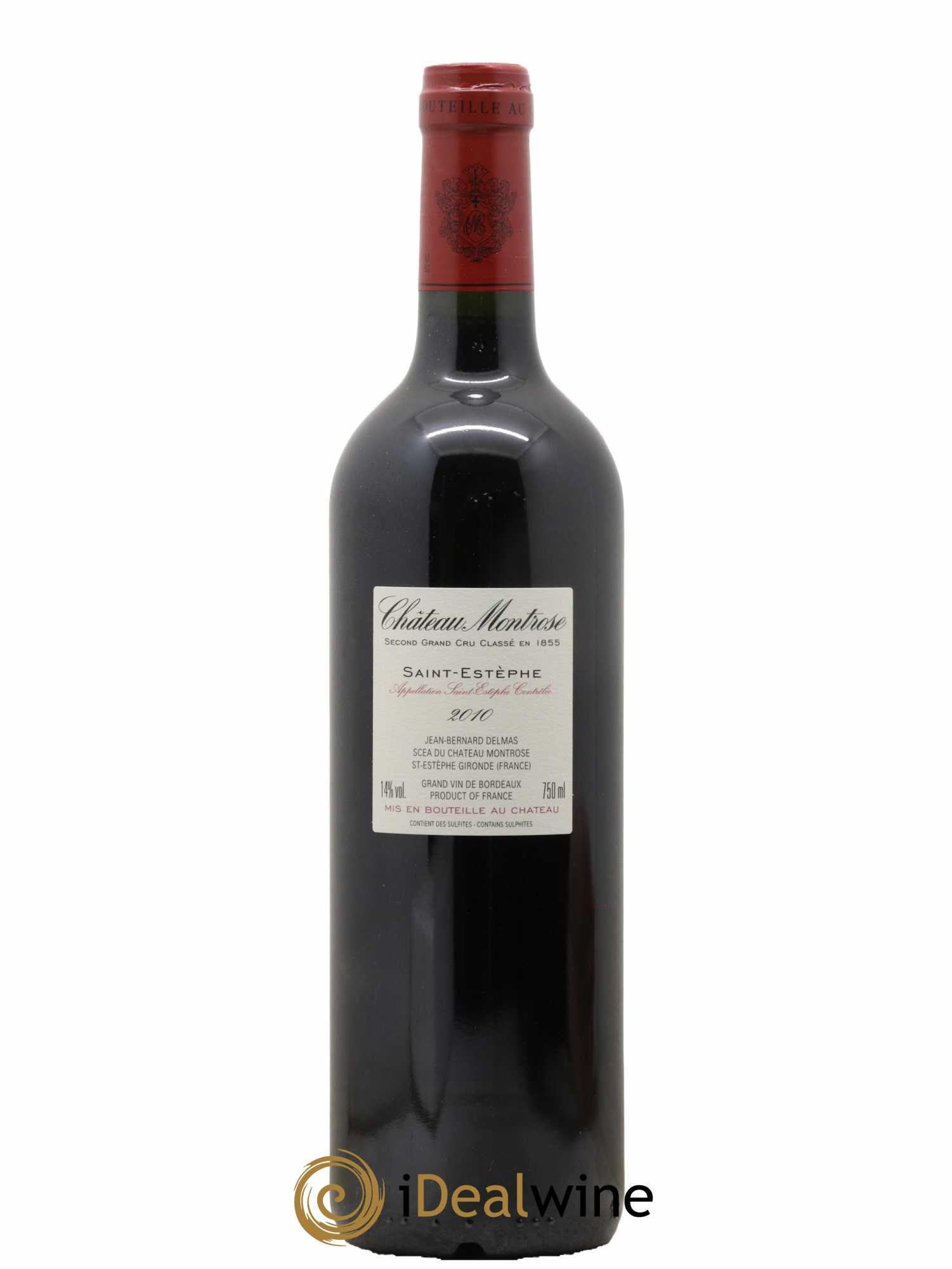Château Montrose 2ème Grand Cru Classé 2010 - Lot de 1 bouteille - 1