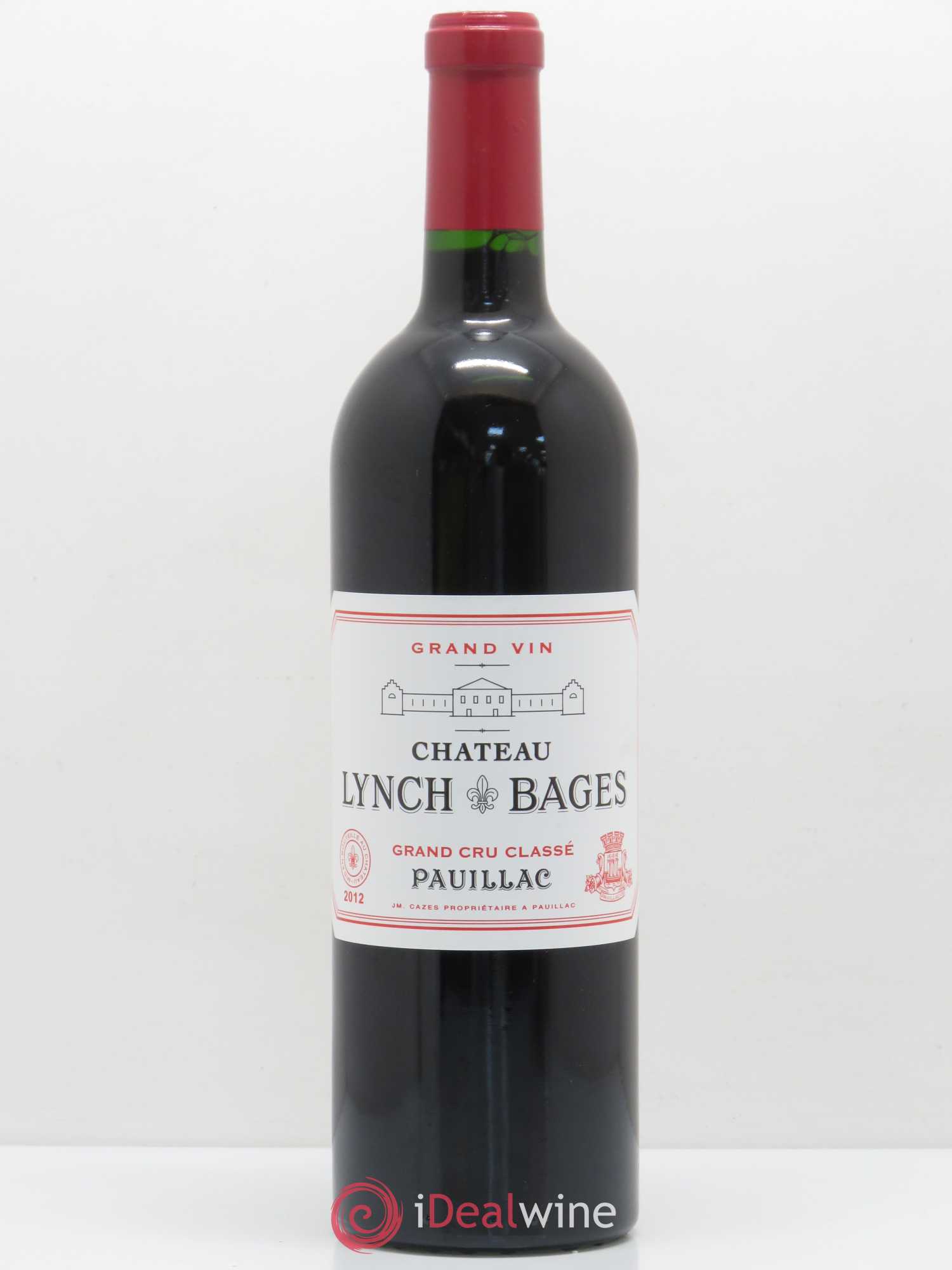 Château Lynch Bages 5ème Grand Cru Classé 2012 - Lot de 1 bouteille - 0