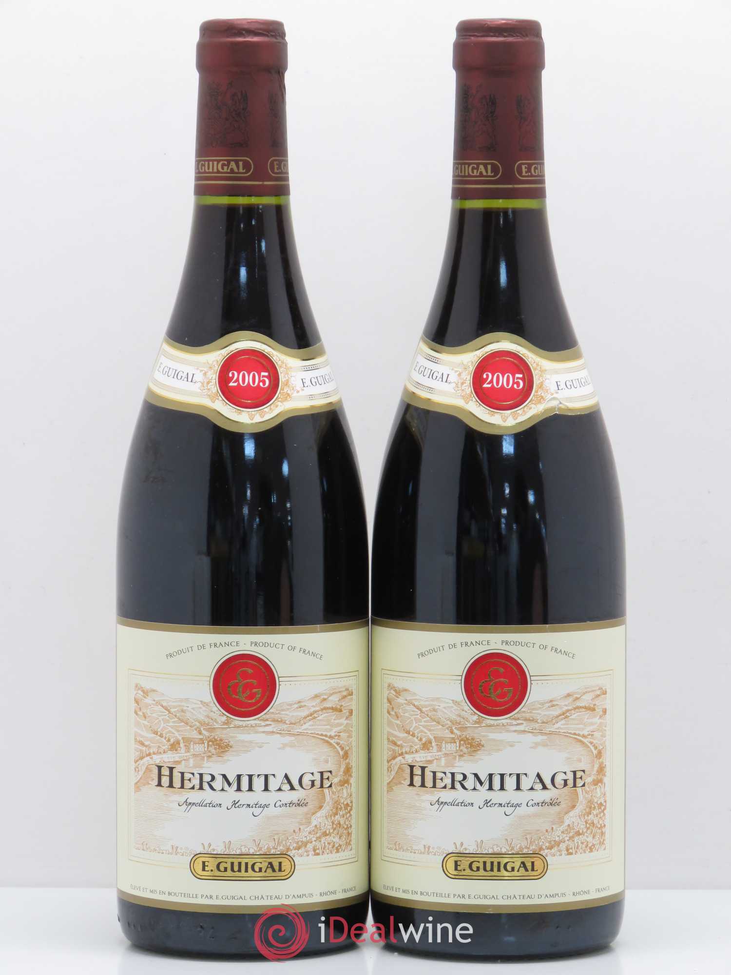 Hermitage Guigal 2005 - Lot de 2 bouteilles - 0