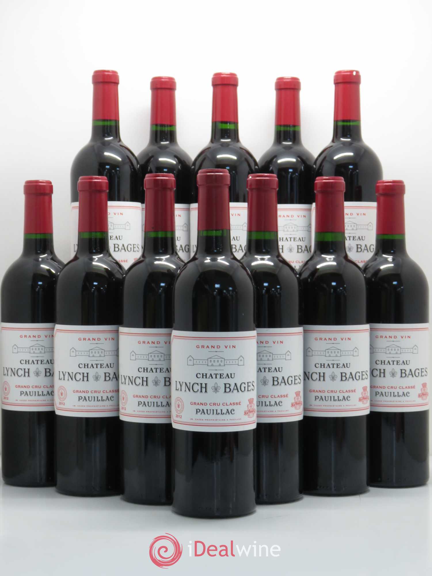 Château Lynch Bages 5ème Grand Cru Classé 2012 - Lot de 12 bouteilles - 0