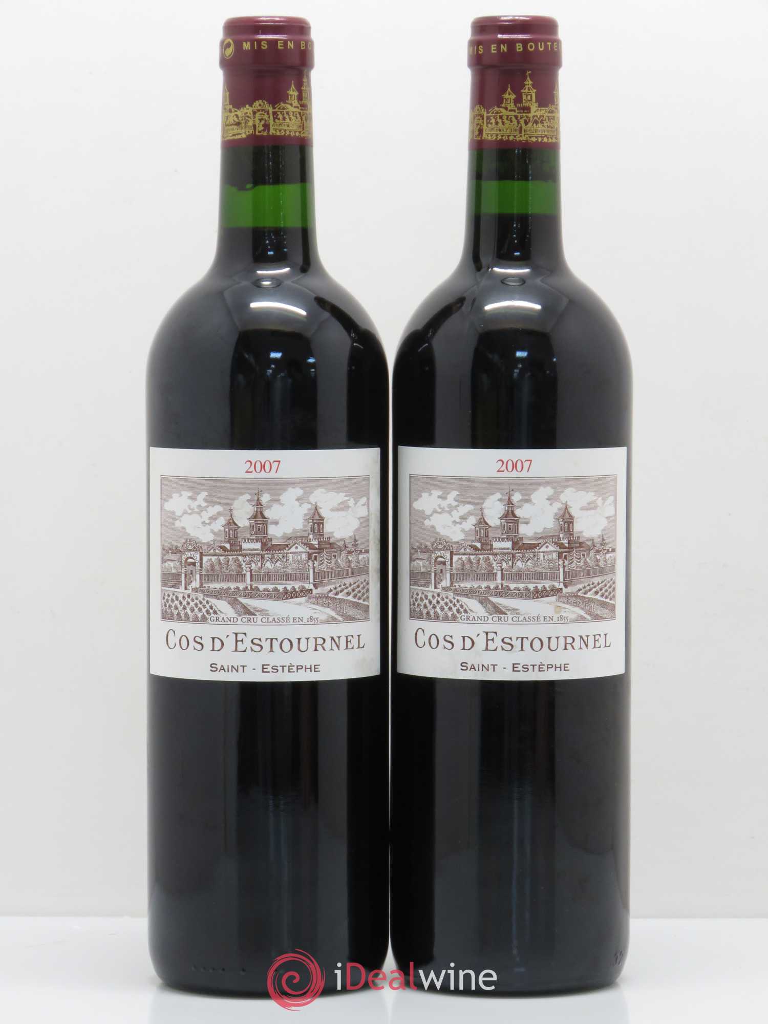 Cos d'Estournel 2ème Grand Cru Classé 2007 - Lot de 2 bouteilles - 0