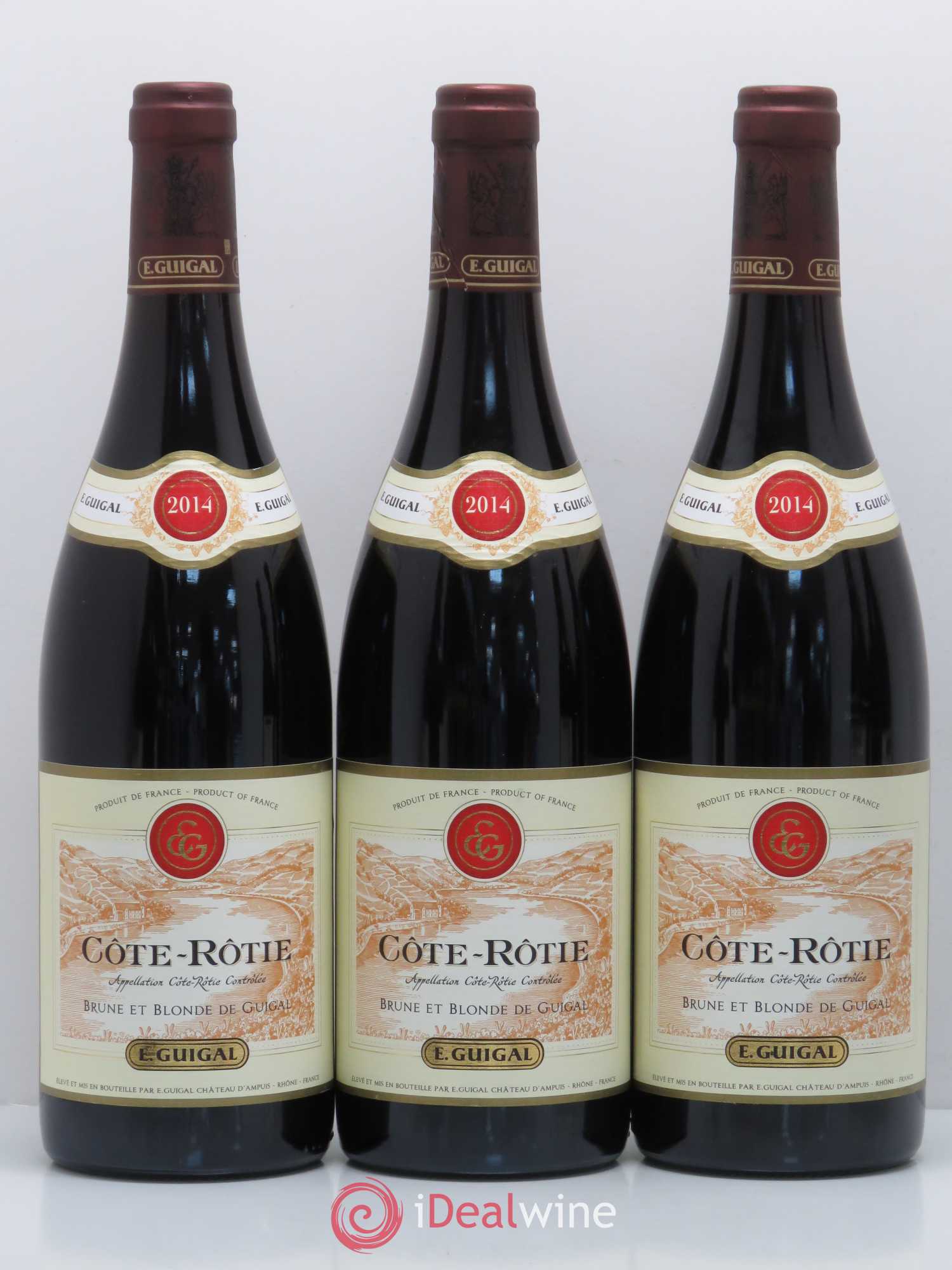 Côte-Rôtie Côtes Brune et Blonde Guigal 2014 - Lot de 6 bouteilles - 2