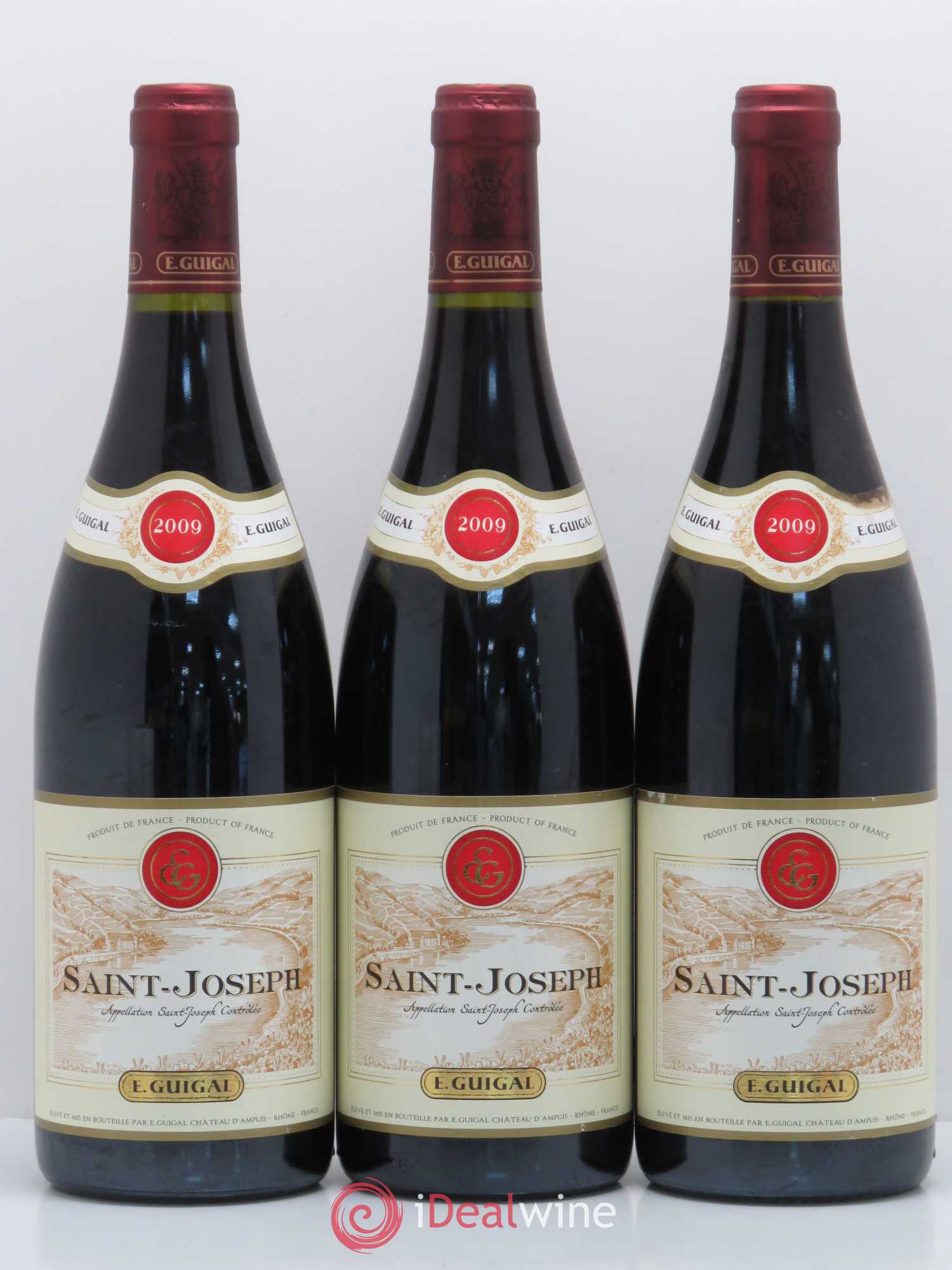 Saint-Joseph Guigal 2009 - Lot de 3 bouteilles - 0