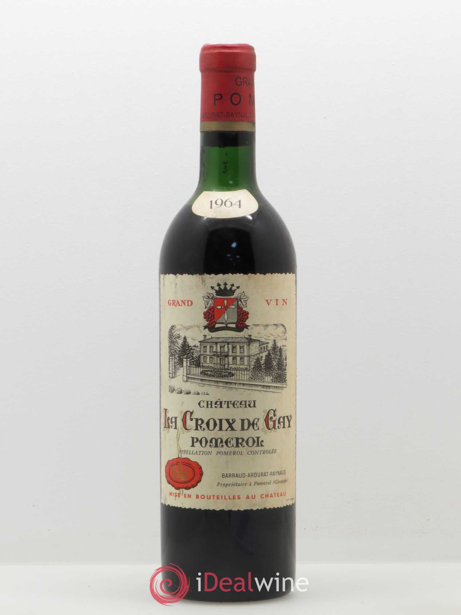 Château la Croix de Gay 1964 - Lot de 1 bouteille - 0