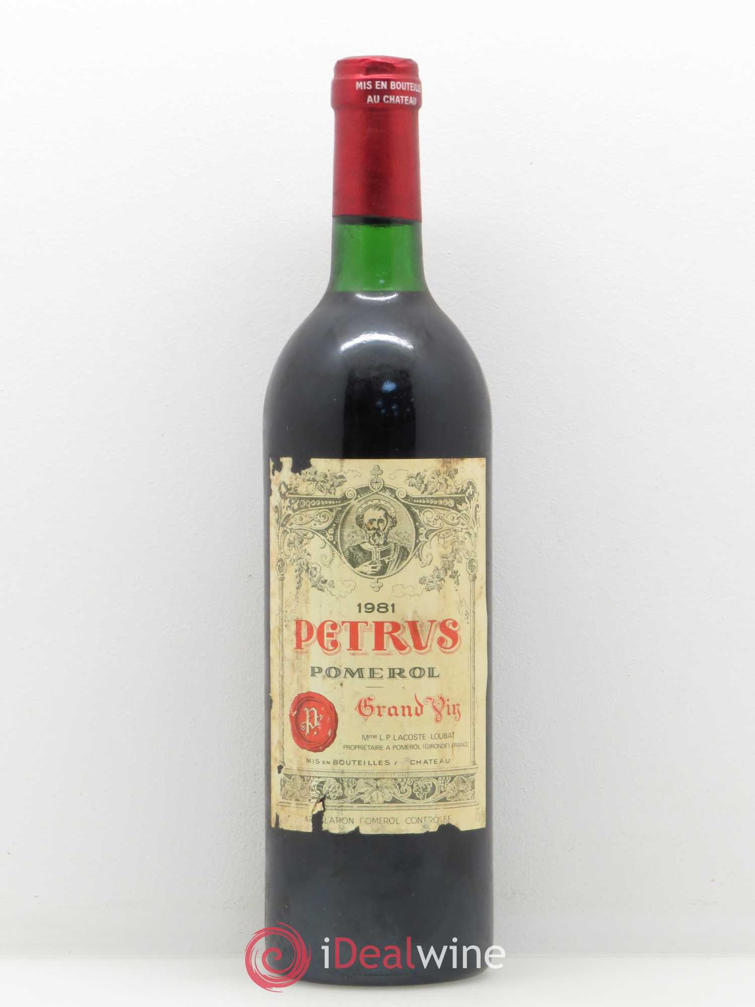 Petrus 1981 - Lot de 1 bouteille - 0