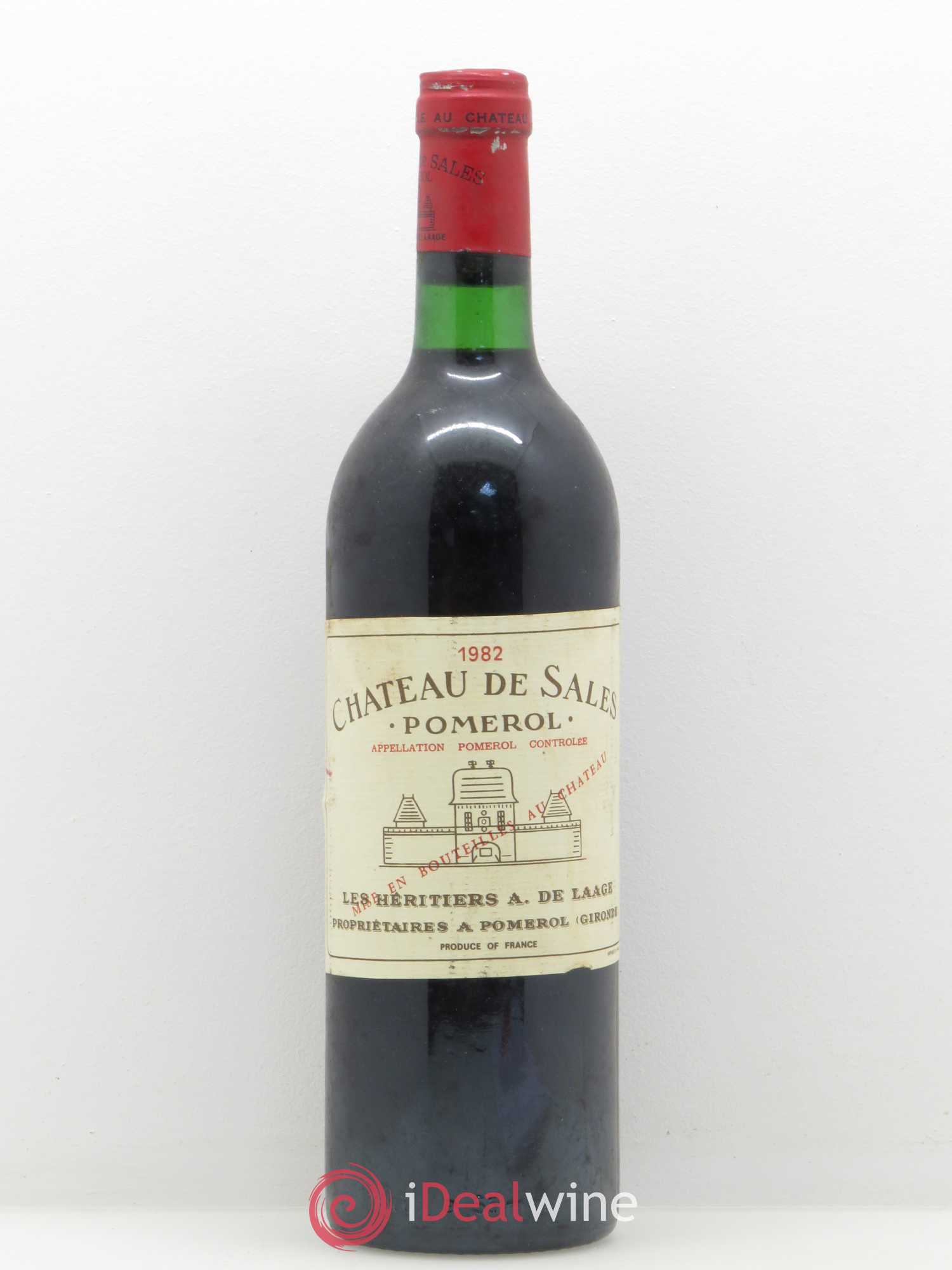 Château de Sales 1982 - Lot de 1 bouteille - 0