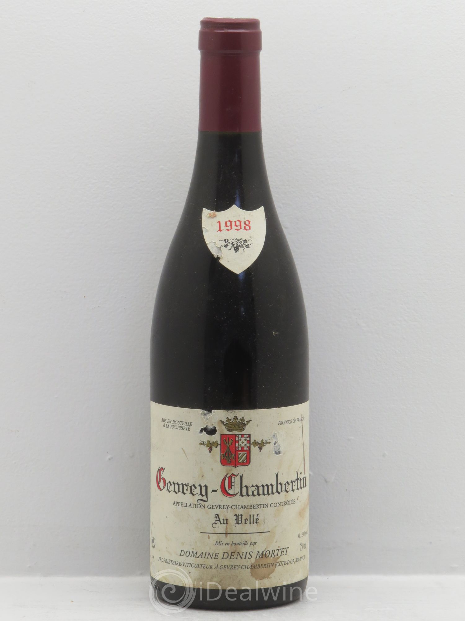 Gevrey-Chambertin Denis Mortet (Domaine) Au Velle 1998 - Posten von 1 Flasche - 0