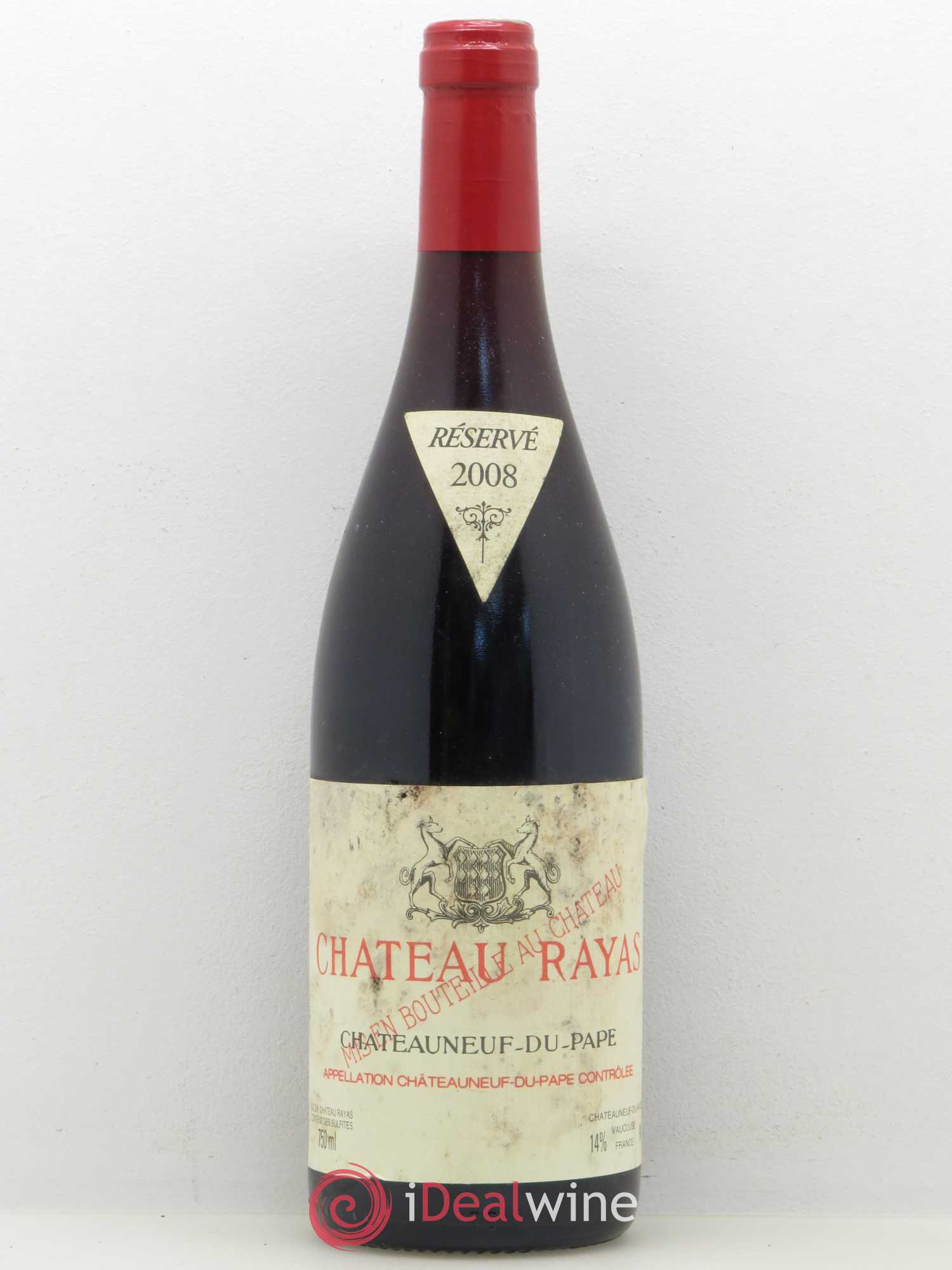 Châteauneuf-du-Pape Château Rayas Emmanuel Reynaud 2008 - Lot de 1 bouteille - 0