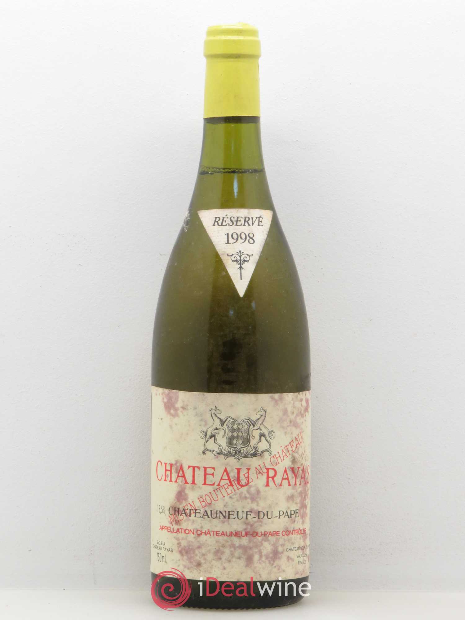 Châteauneuf-du-Pape Château Rayas Emmanuel Reynaud 1998 - Lot de 1 bouteille - 0