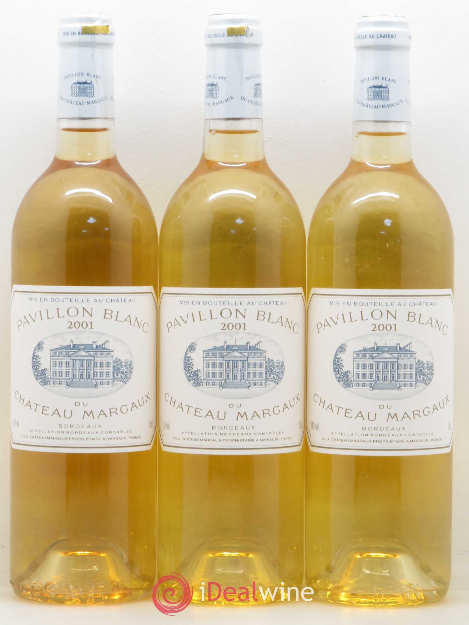 Pavillon Blanc du Château Margaux 2001 - Lot de 6 bouteilles - 2