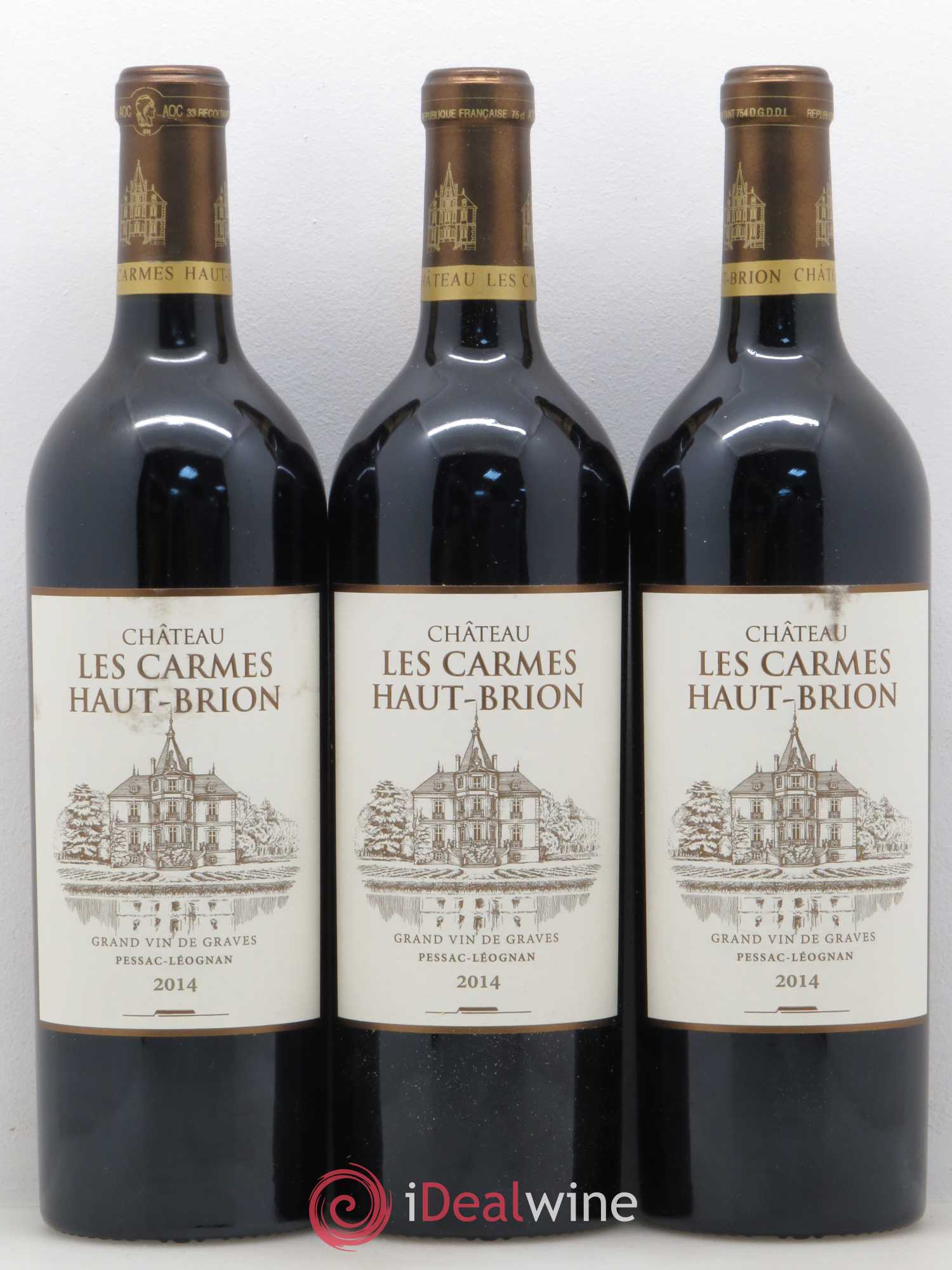 Château Les Carmes Haut-Brion 2014 - Lot de 6 bouteilles - 1