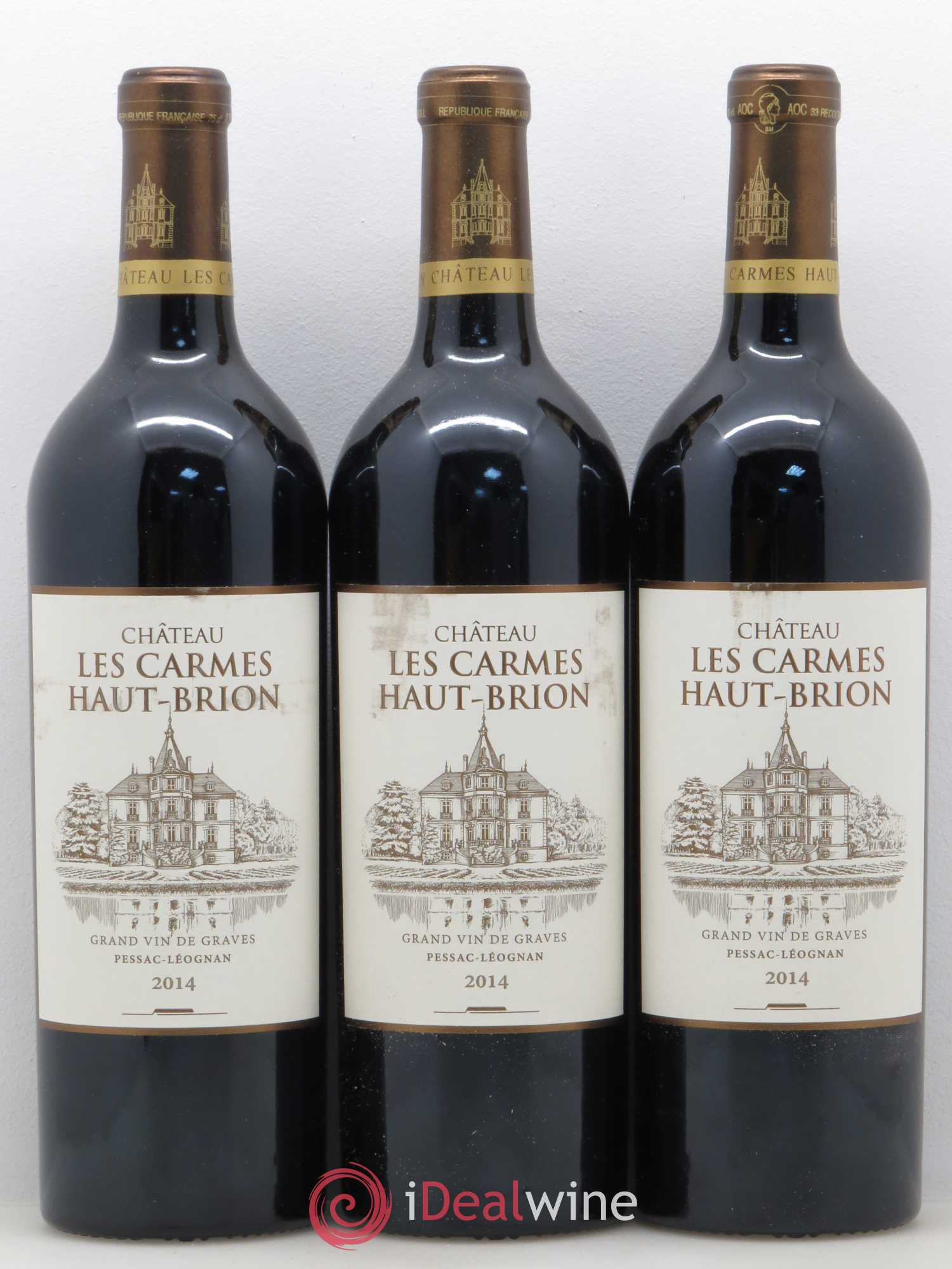 Château Les Carmes Haut-Brion 2014 - Lot de 6 bouteilles - 2