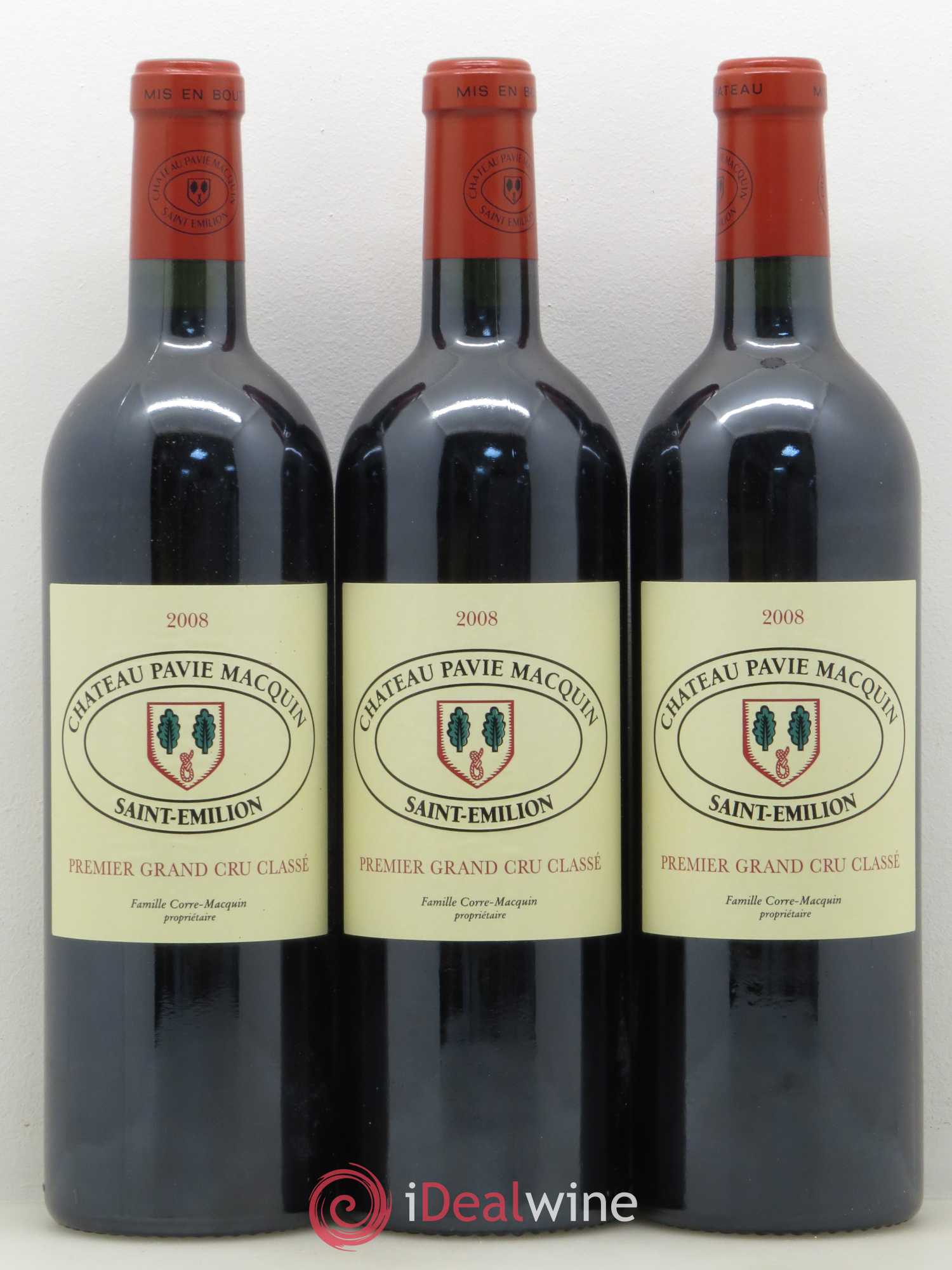 Château Pavie Macquin 1er Grand Cru Classé B 2008 - Lot de 6 bouteilles - 2