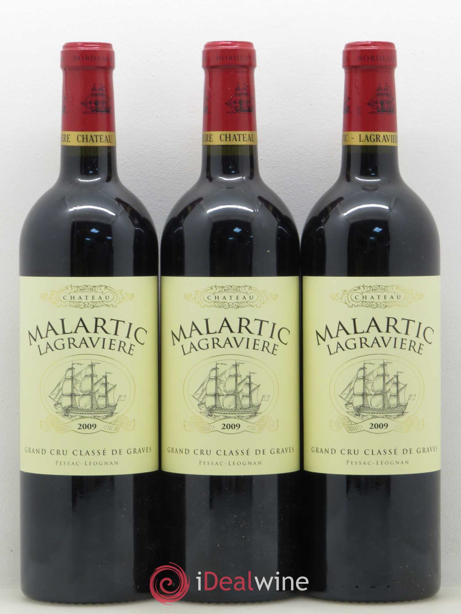 Château Malartic-Lagravière Cru Classé de Graves 2009 - Lot de 6 bouteilles - 1
