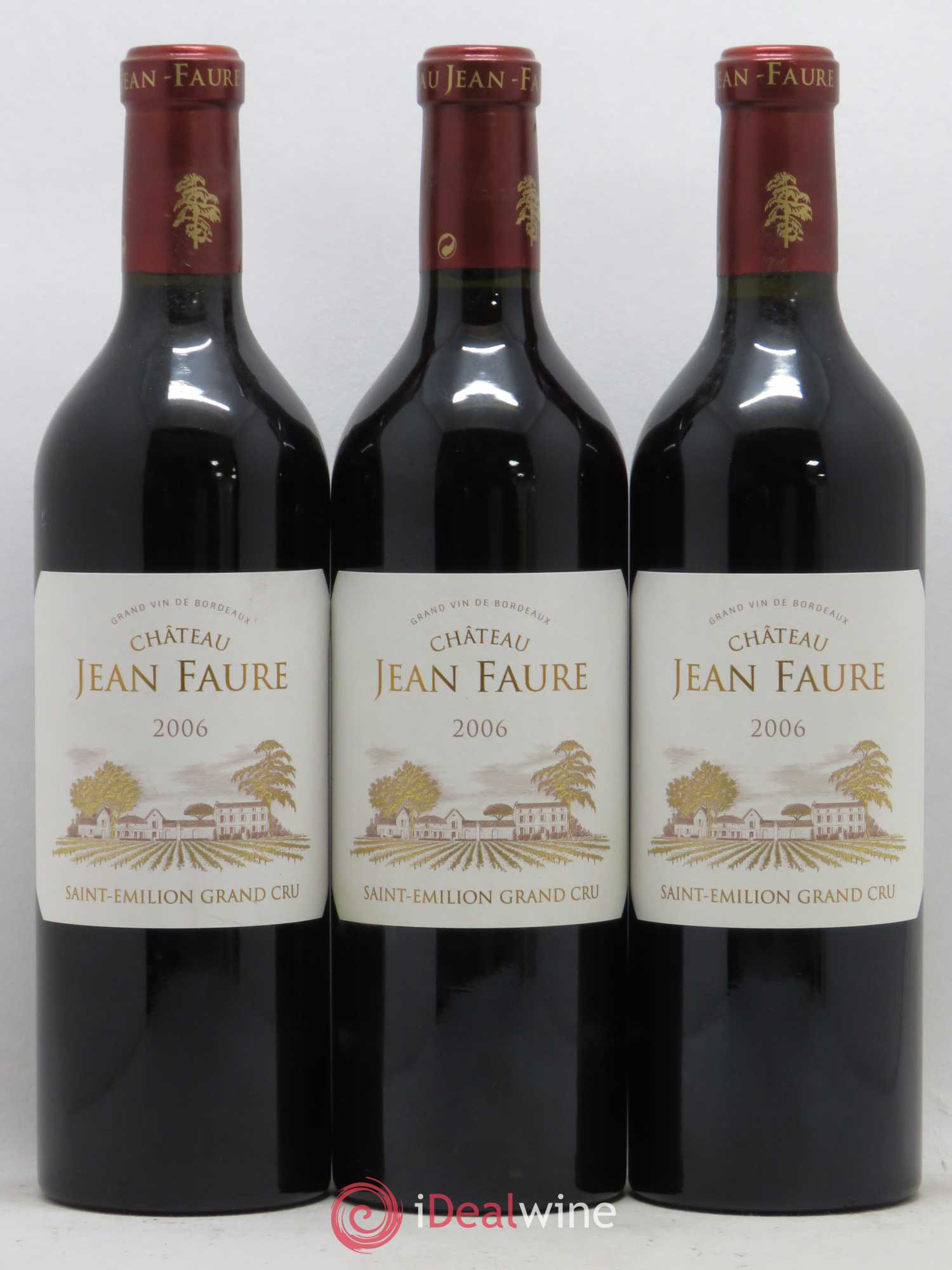 Château Jean Faure Grand Cru Classé 2006 - Lot de 5 bouteilles - 1