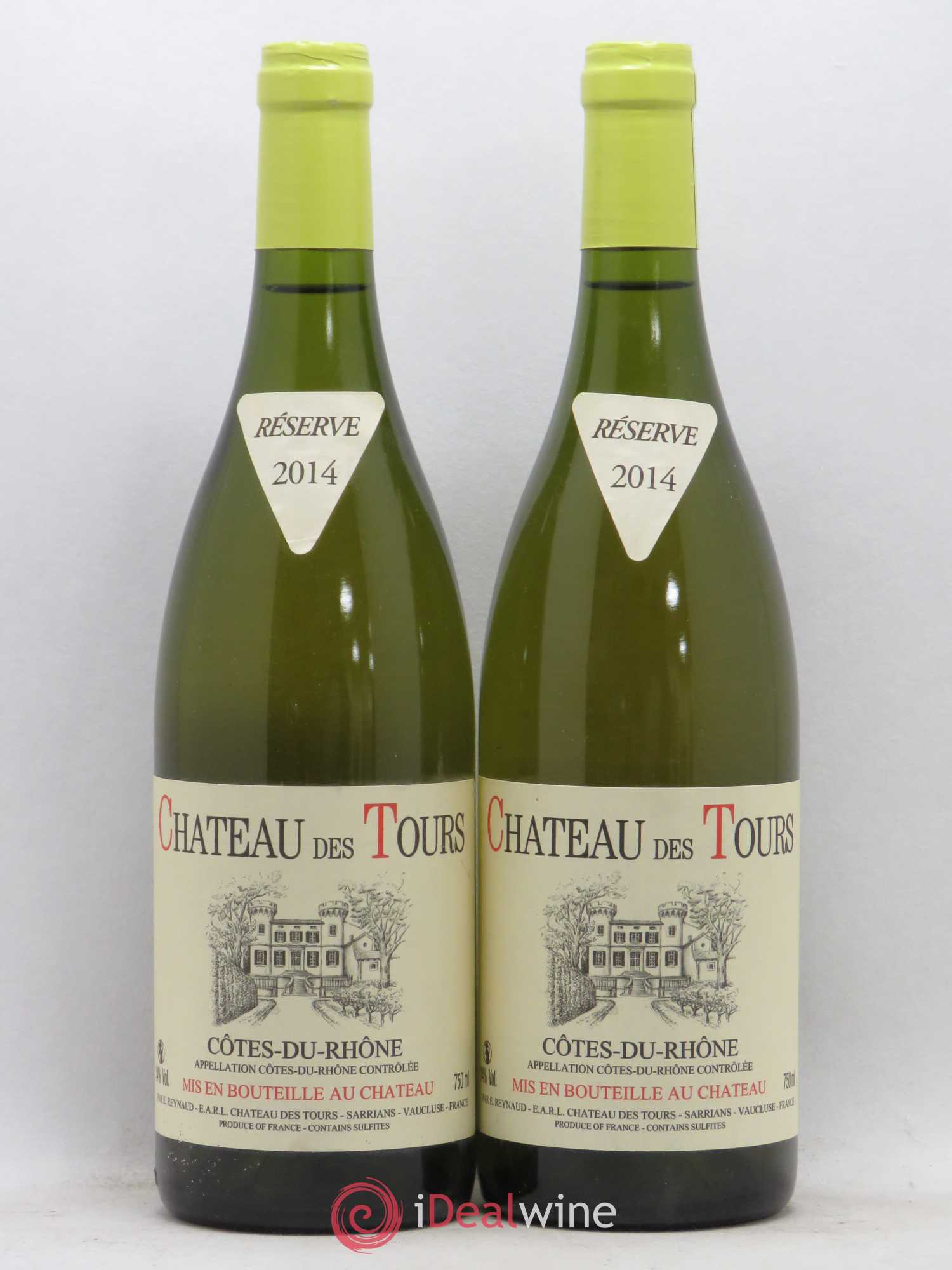 Côtes-du-Rhône Château des Tours Emmanuel Reynaud 2014 - Posten von 2 Flaschen - 0