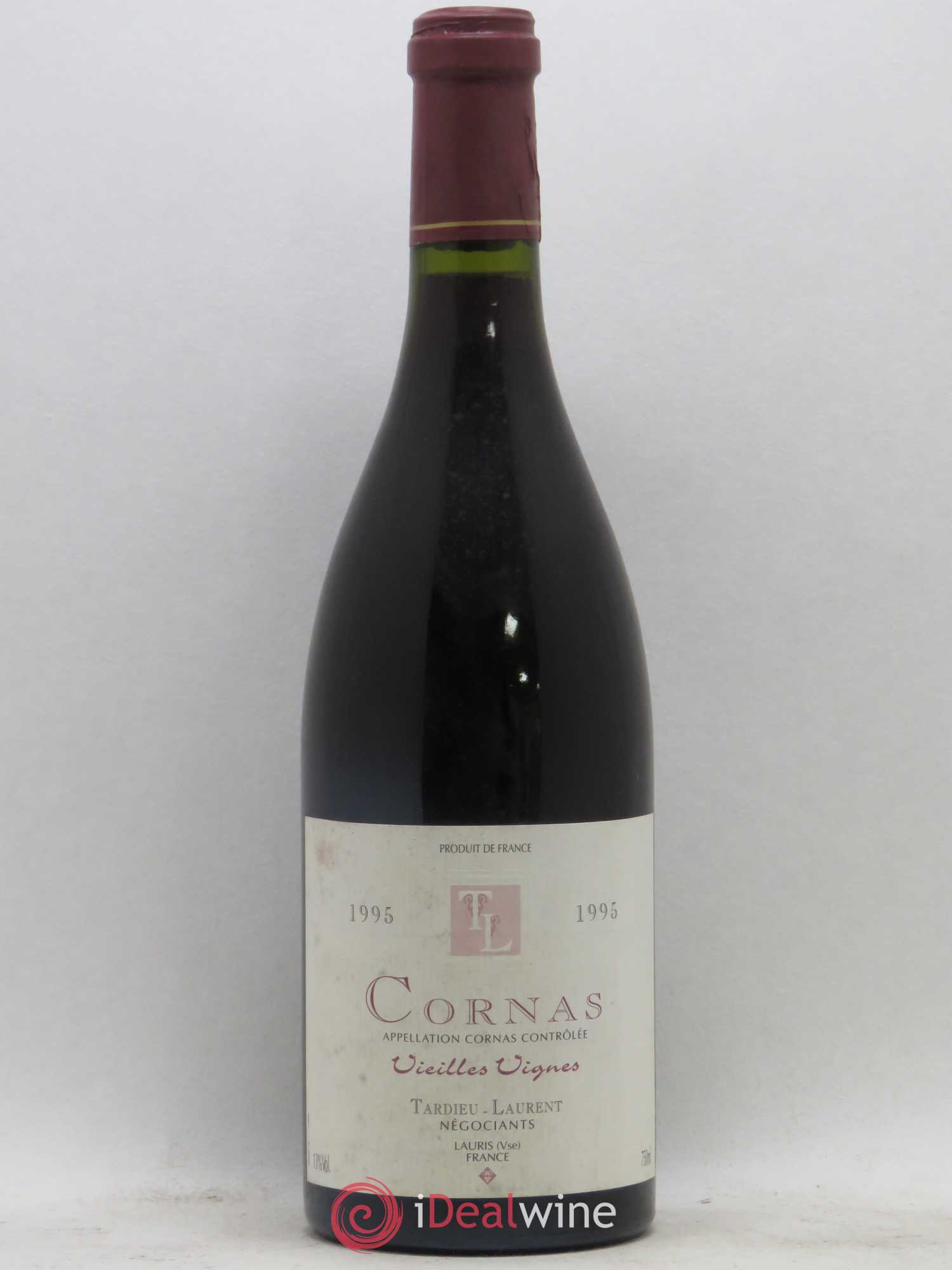Cornas Vieilles vignes Maison Tardieu-Laurent 1995 - Lot de 1 bouteille - 0