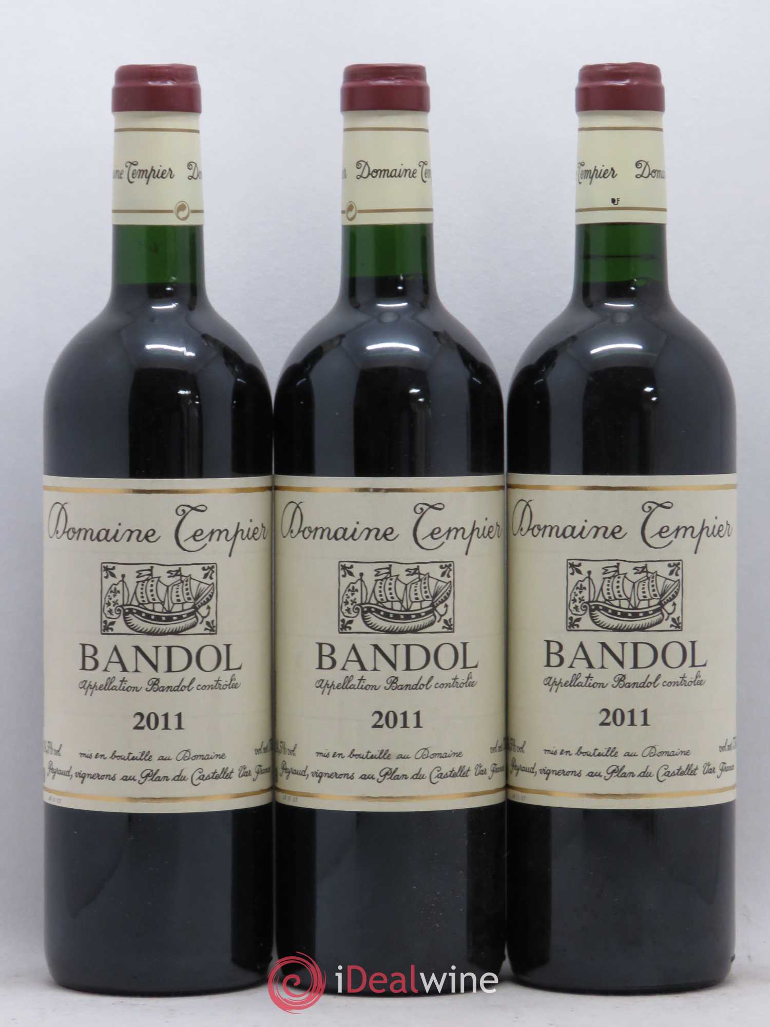 Bandol Domaine Tempier Famille Peyraud 2011 - Lot de 5 bouteilles - 1