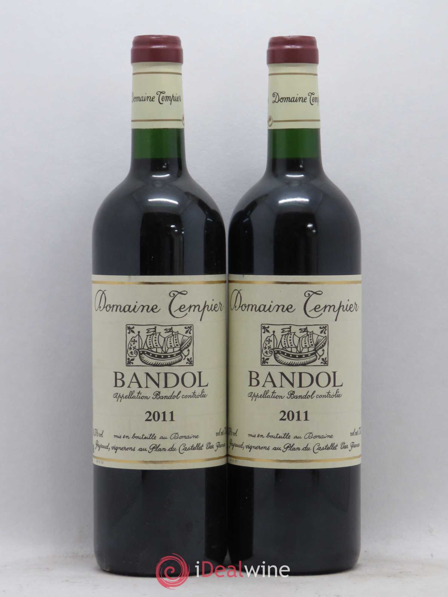Bandol Domaine Tempier Famille Peyraud 2011 - Lot de 5 bouteilles - 2