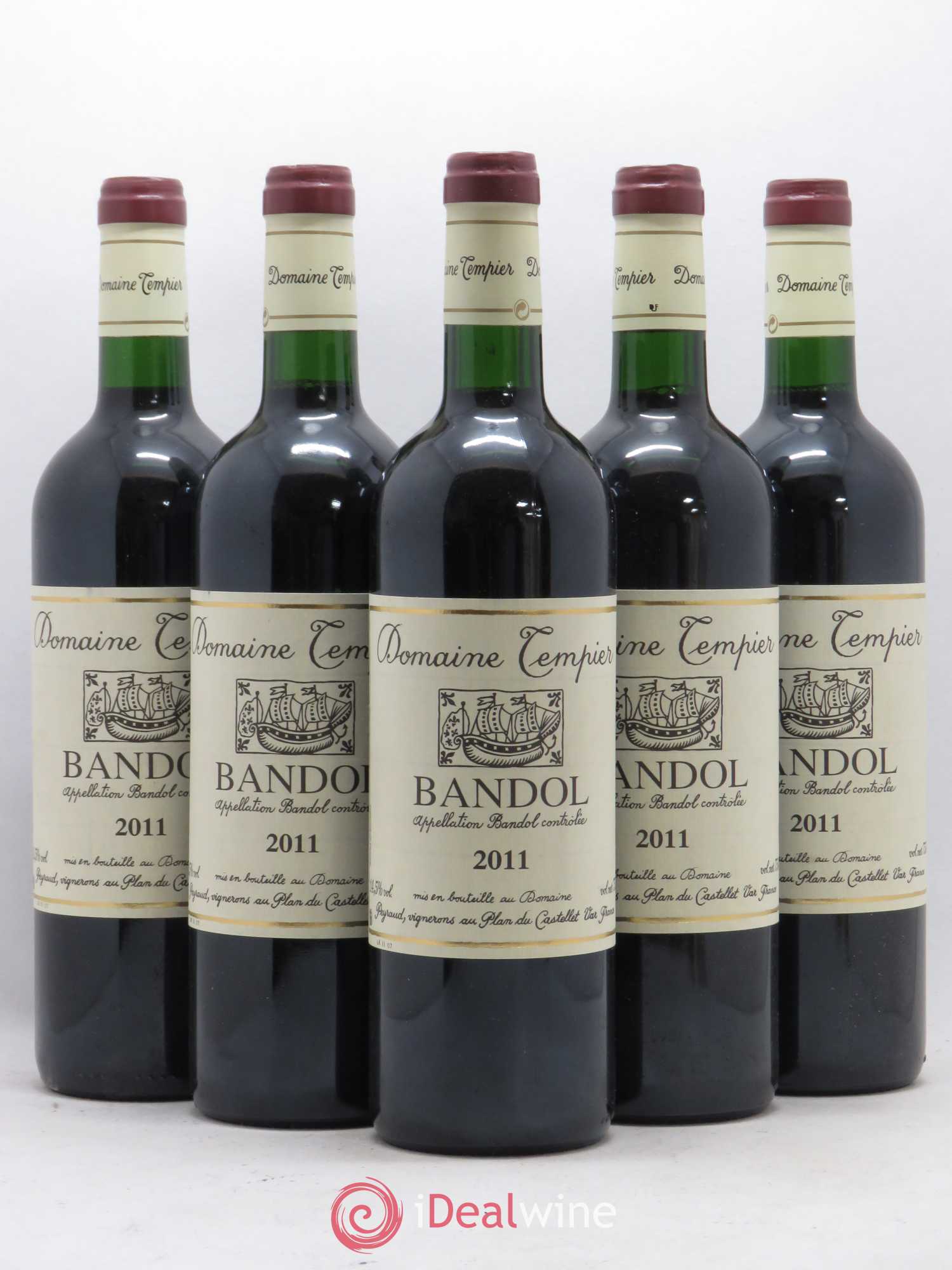Bandol Domaine Tempier Famille Peyraud 2011 - Lot de 5 bouteilles - 0