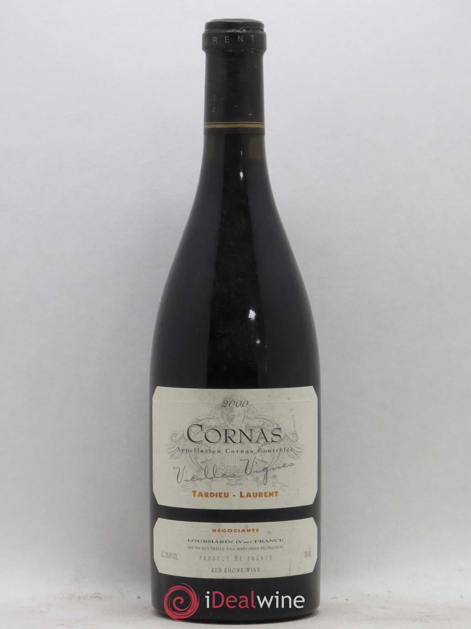 Cornas Vieilles vignes Maison Tardieu-Laurent 2000 - Lot de 1 bouteille - 0