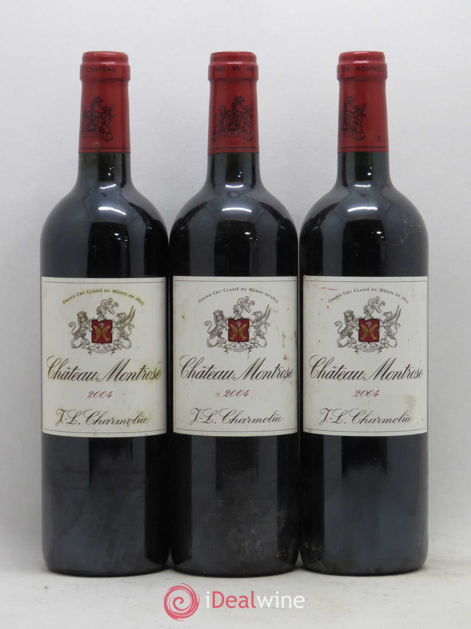 Château Montrose 2ème Grand Cru Classé 2004 - Lot de 6 bouteilles - 1
