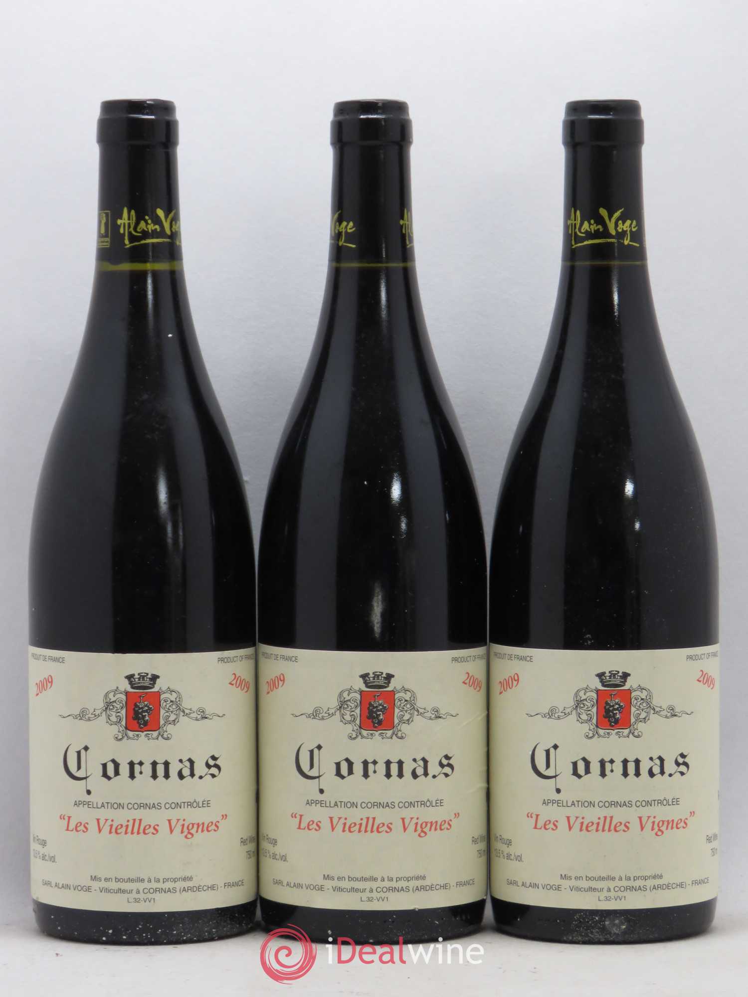 Cornas Les Vieilles Vignes Alain Voge (Domaine) 2009 - Lot de 6 bouteilles - 2