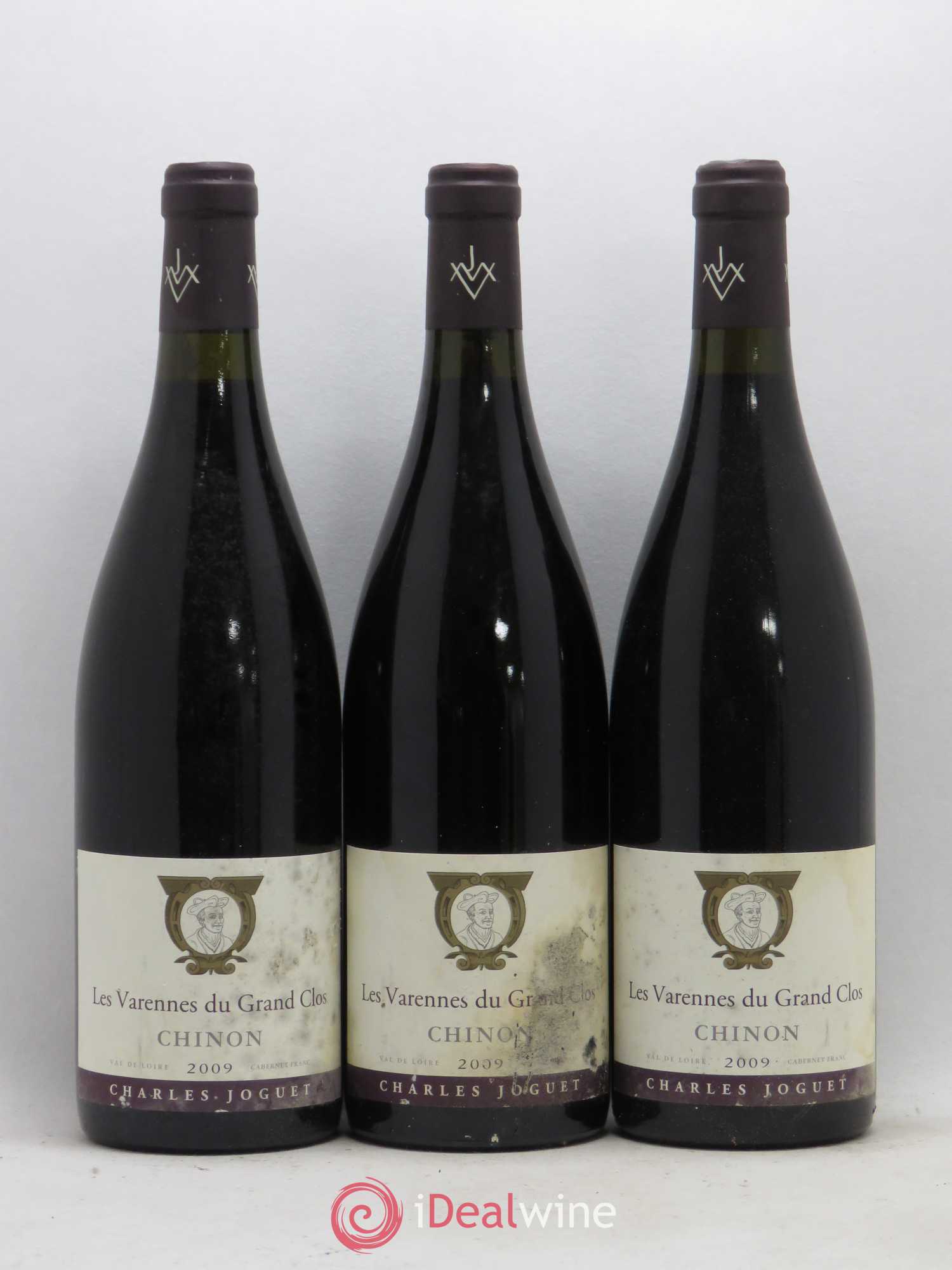 Chinon Les Varennes du Grand Clos Charles Joguet 2009 - Lot de 6 bouteilles - 1