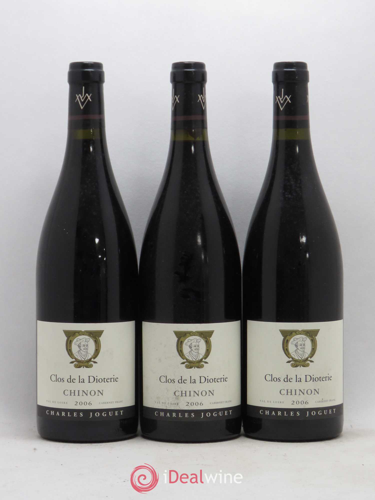 Chinon Clos de La Dioterie Charles Joguet 2006 - Lot de 6 bouteilles - 2