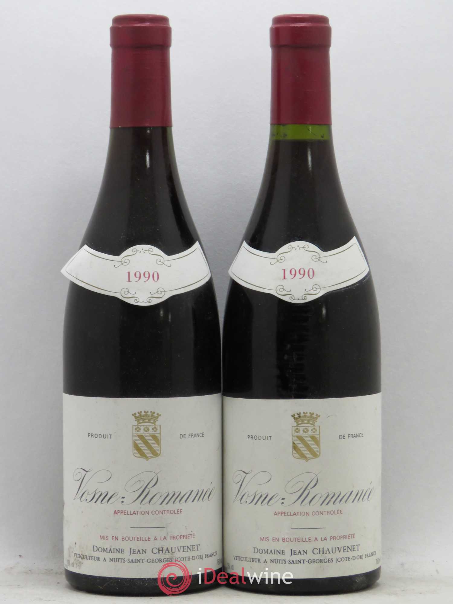 Vosne-Romanée 1990 - Posten von 2 Flaschen - 0