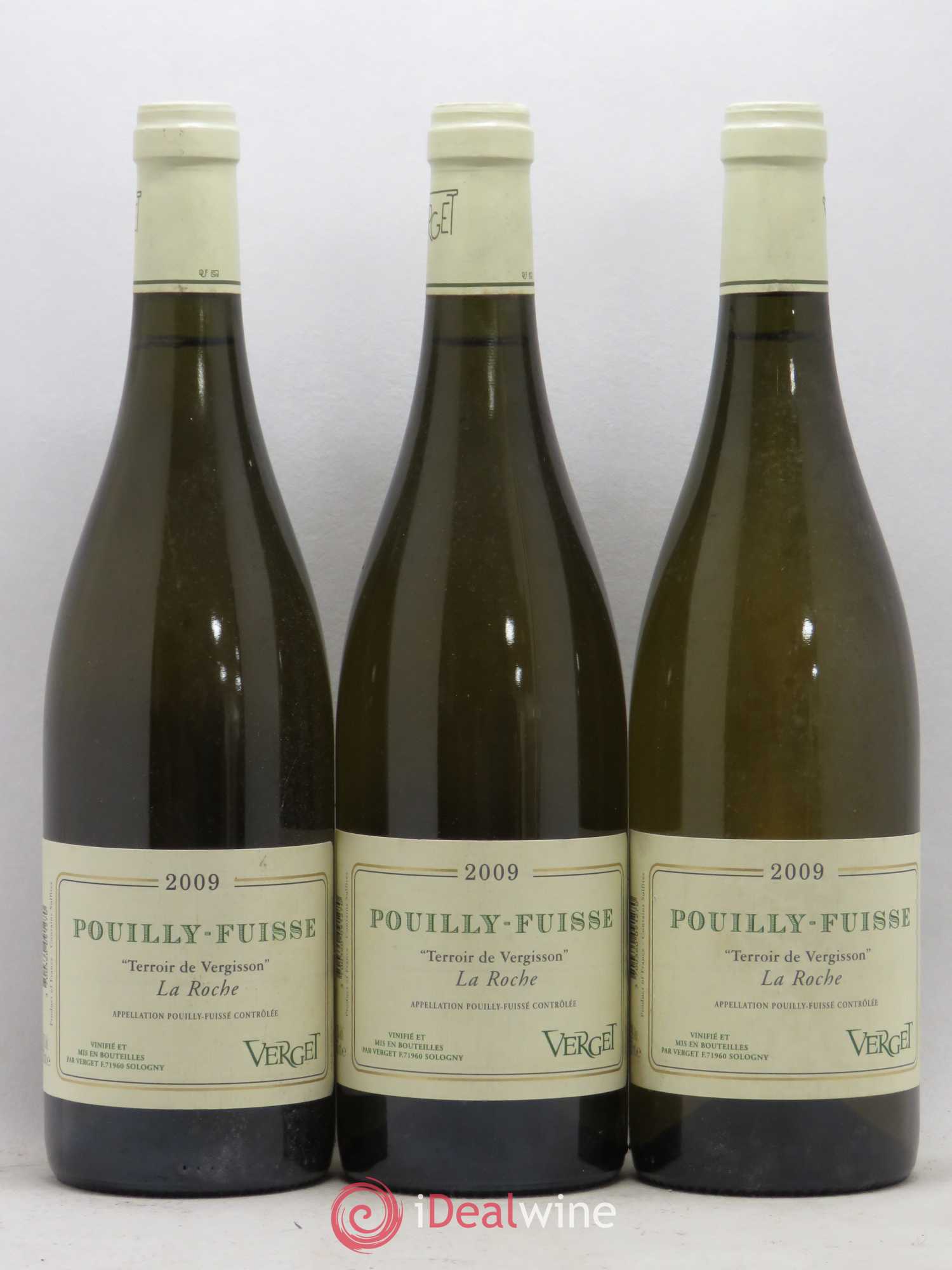 Pouilly-Fuissé La Roche Verget Terroir de Vergisson 2009 - Posten von 3 Flaschen - 0