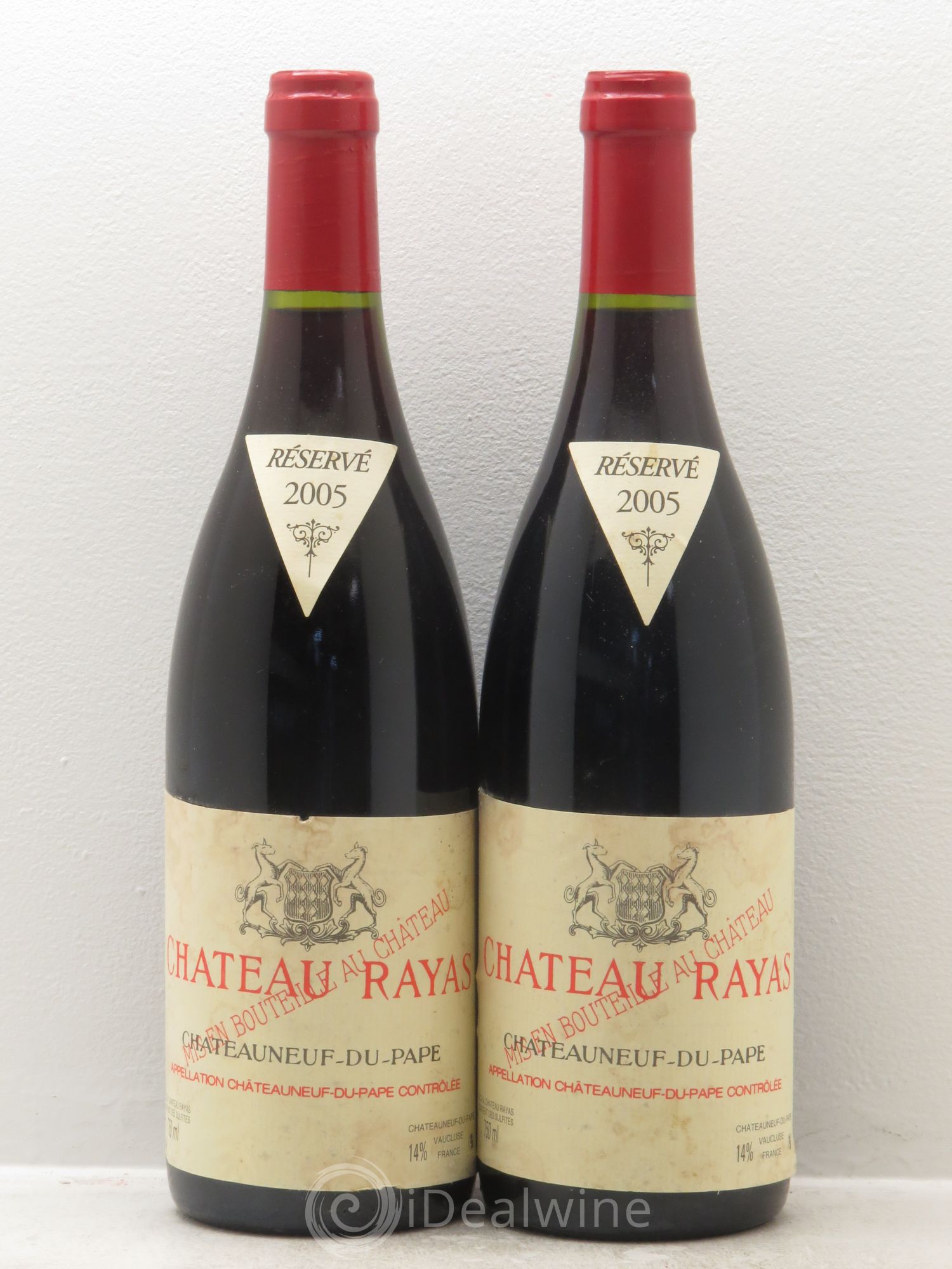 Châteauneuf-du-Pape Château Rayas Emmanuel Reynaud 2005 - Lot de 2 bouteilles - 0