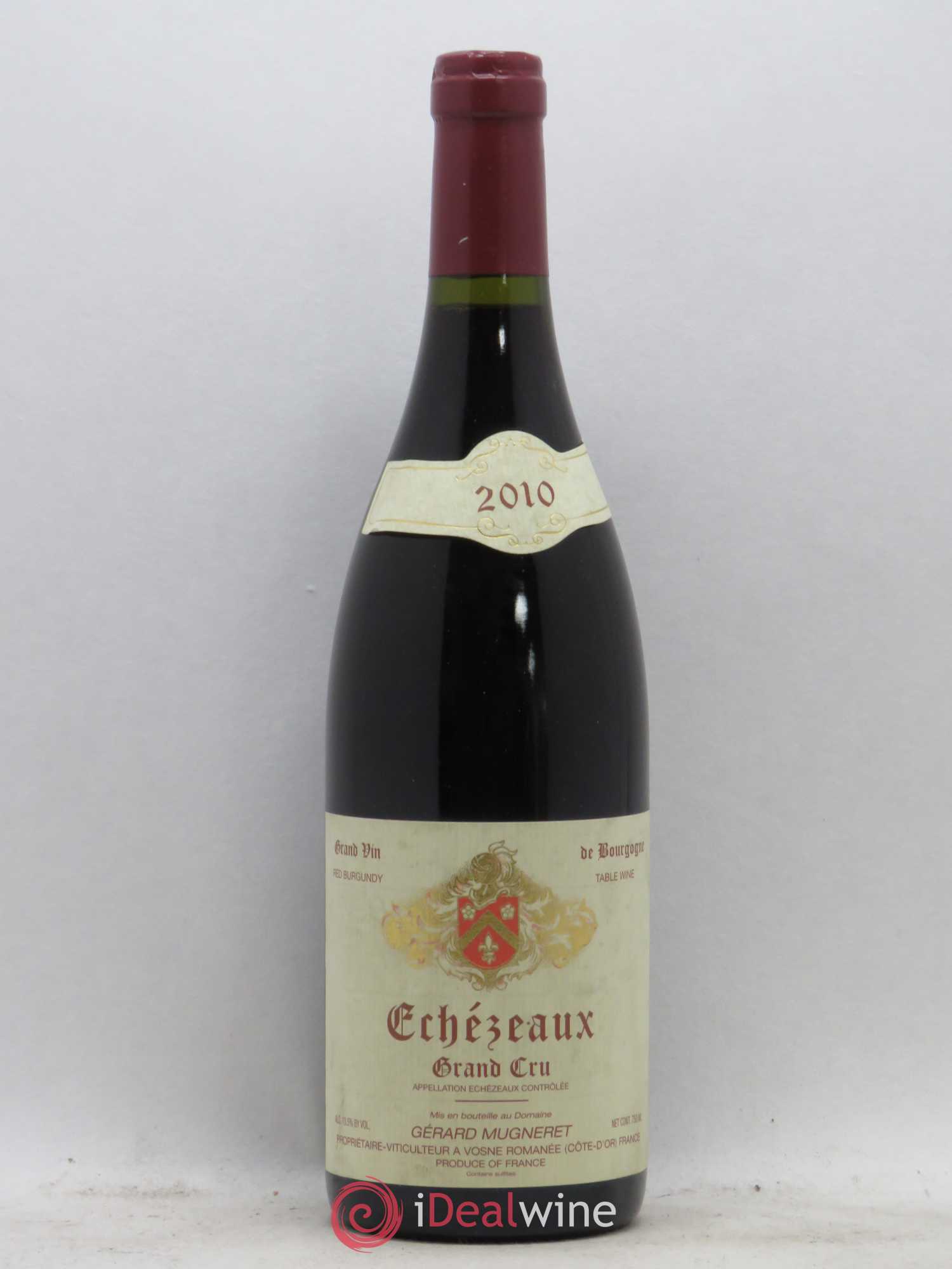 Echezeaux Grand Cru Gerard Mugneret 2010 - Lot de 1 bouteille - 0