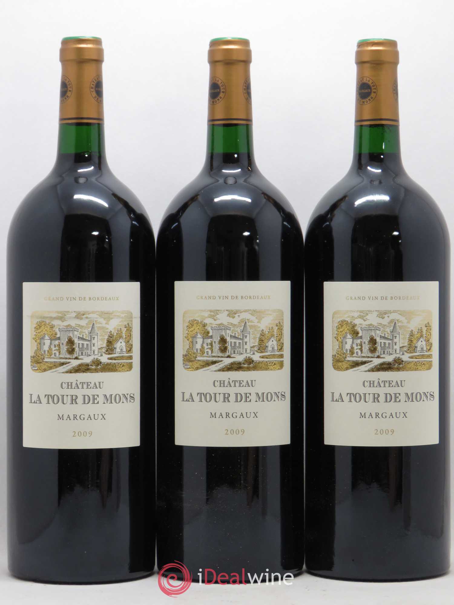 Château la Tour de Mons Cru Bourgeois 2009 - Lot de 6 magnums - 1