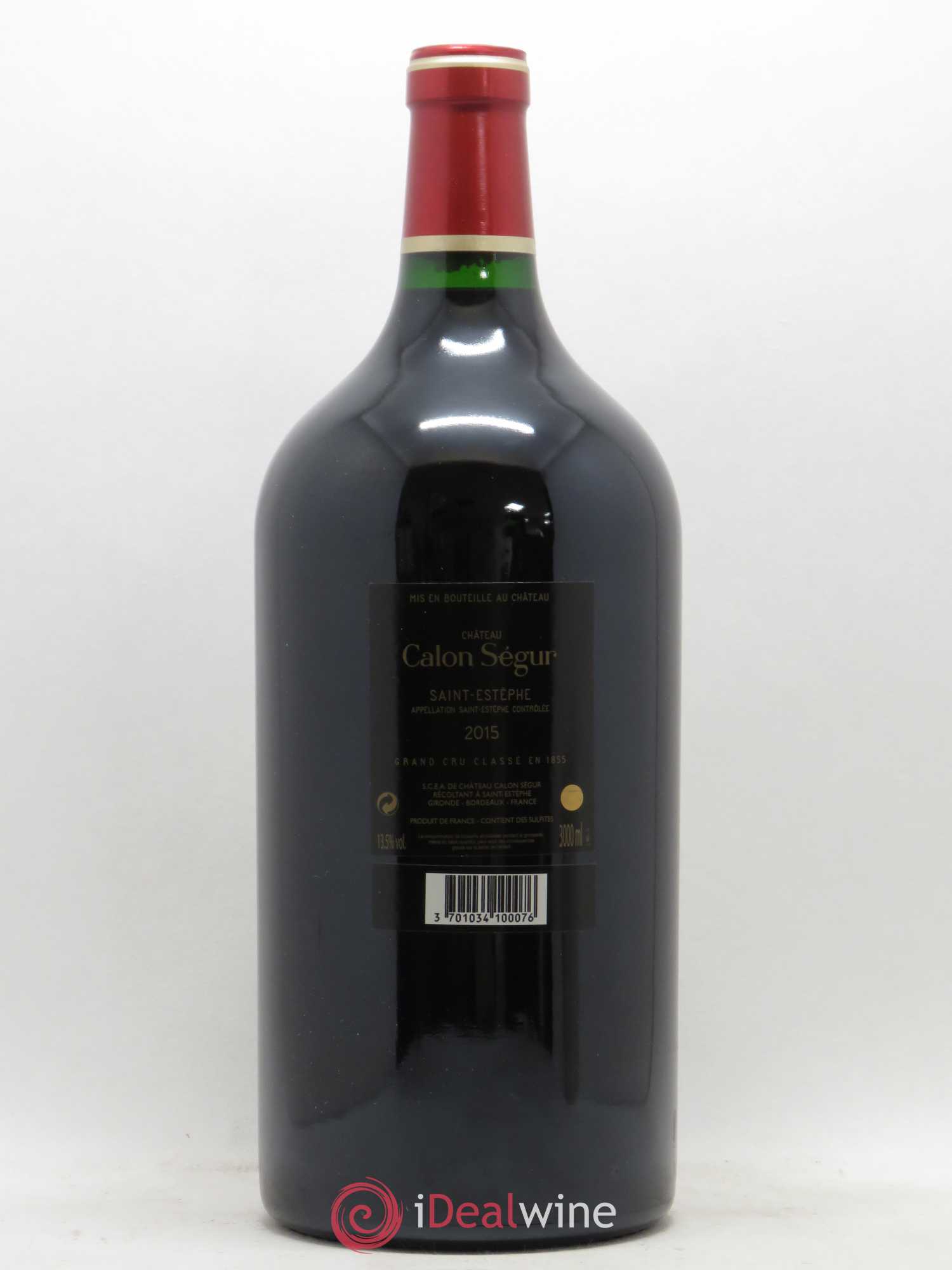 Château Calon Ségur 3ème Grand Cru Classé 2015 - Lot de 1 double magnum - 1