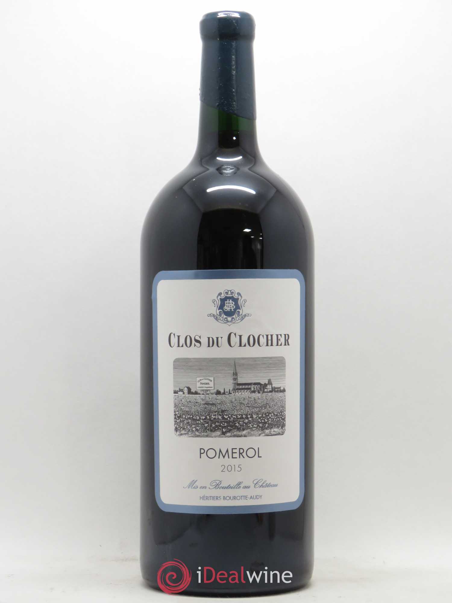 Clos du Clocher Pomerol 2015 - Lot de 1 double magnum - 0