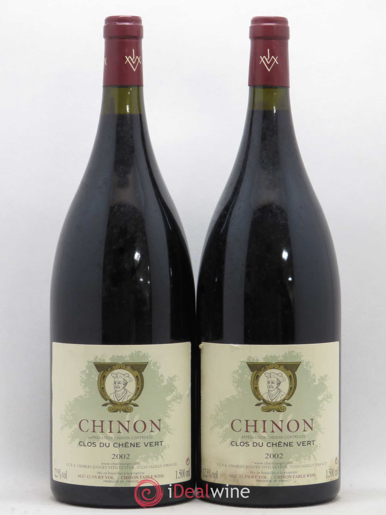 Chinon Clos du Chêne Vert Charles Joguet 2002 - Lot de 2 magnums - 0