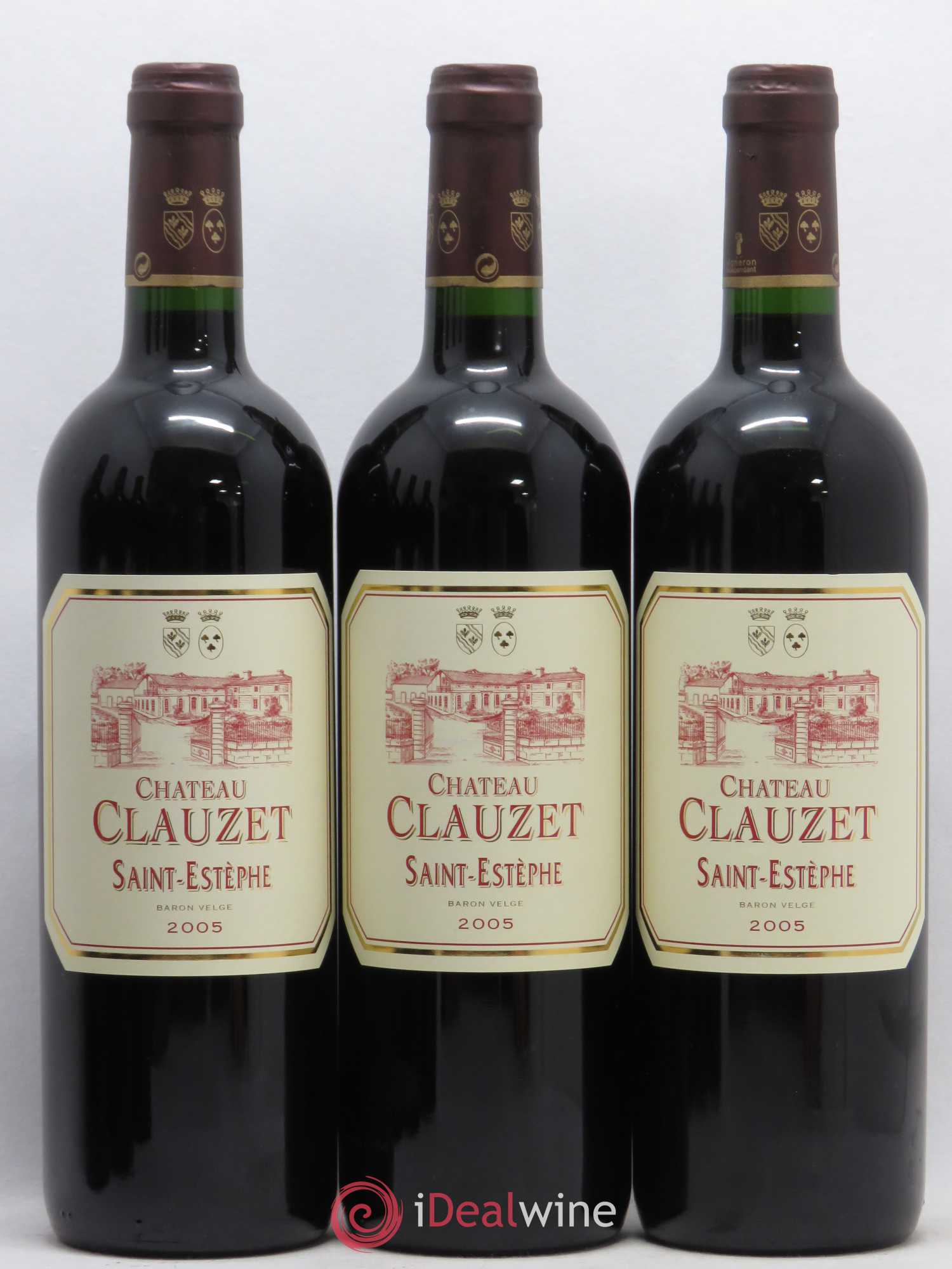 Château Clauzet Saint-Estèphe 2005 - Lot de 12 bouteilles - 1