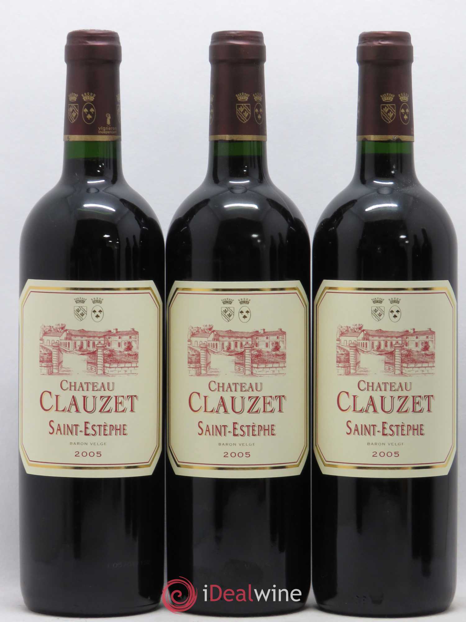 Château Clauzet Saint-Estèphe 2005 - Lot de 12 bouteilles - 2