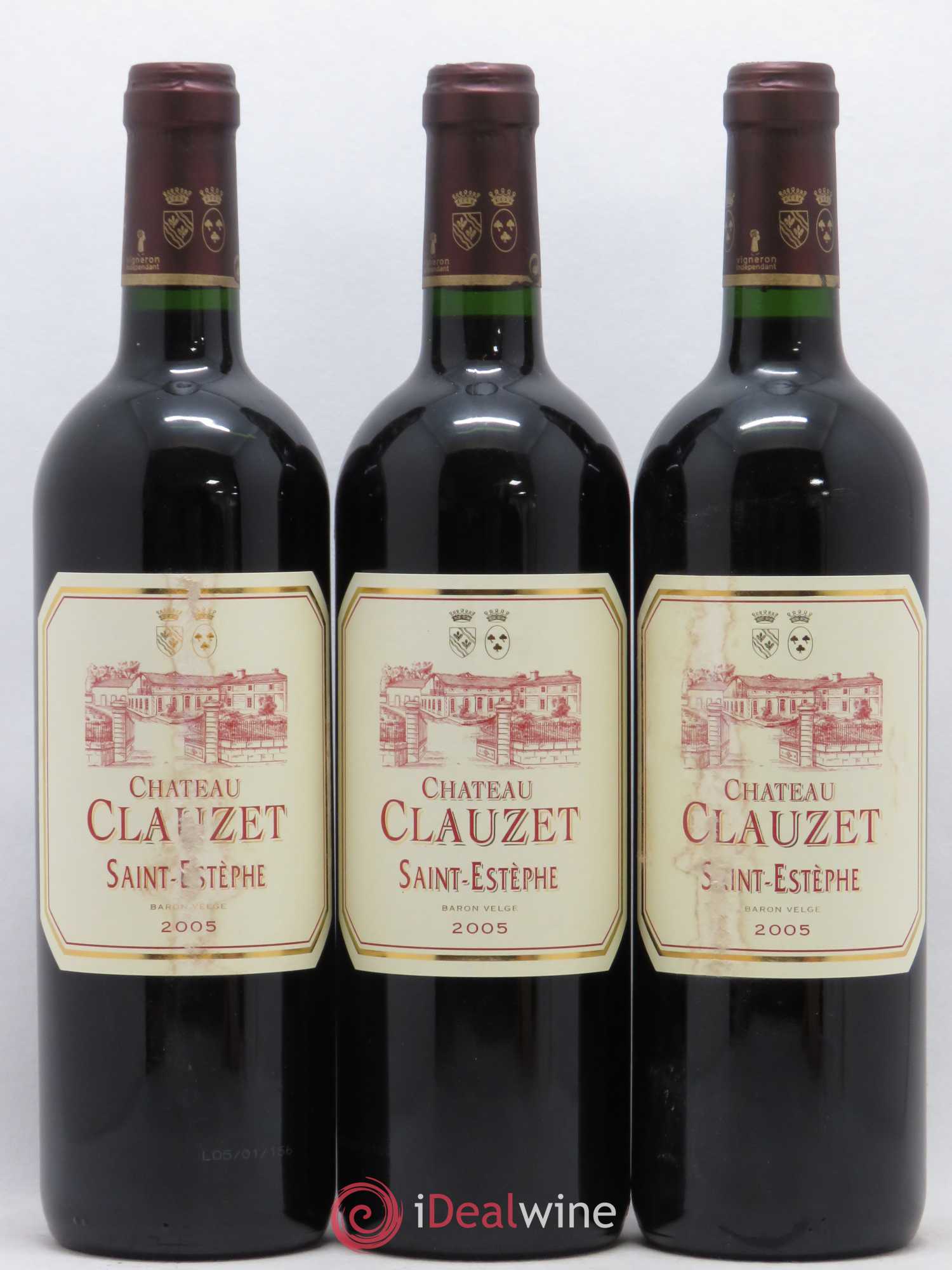 Château Clauzet Saint-Estèphe 2005 - Lot de 12 bouteilles - 3